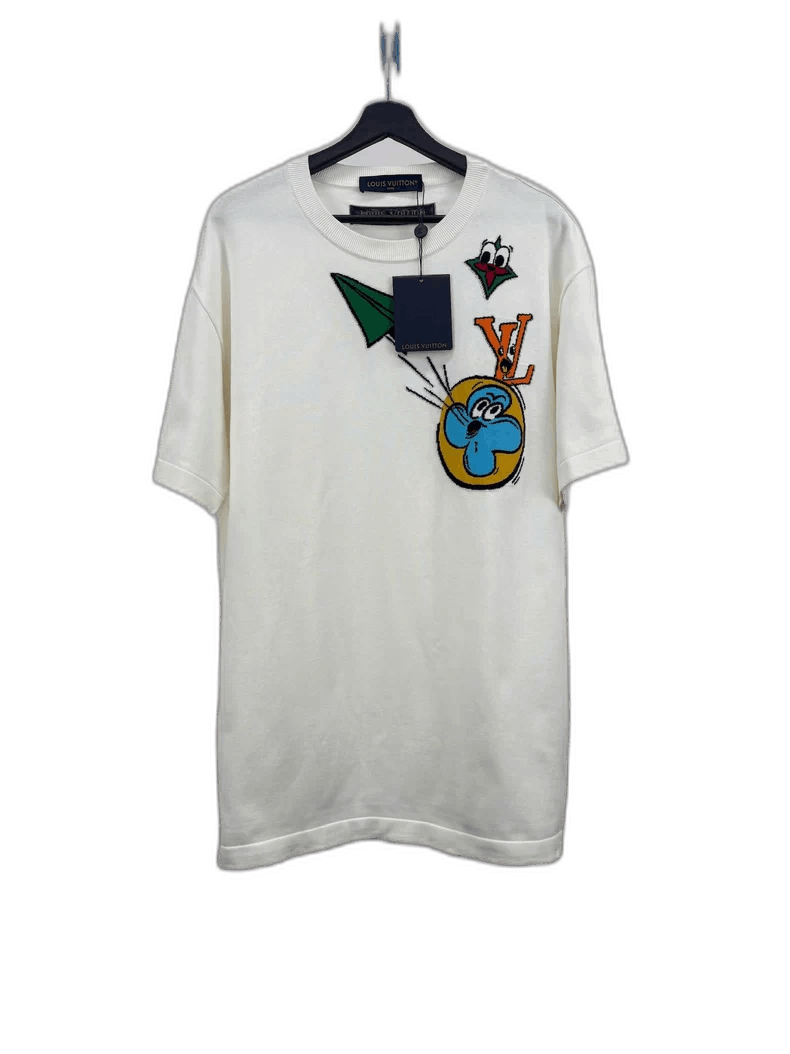 Louis Vuitton Louis Vuitton Paper Airplane Knitted TShirt-2506 Size US M / EU 48-50 / 2 - 1 Thumbnail
