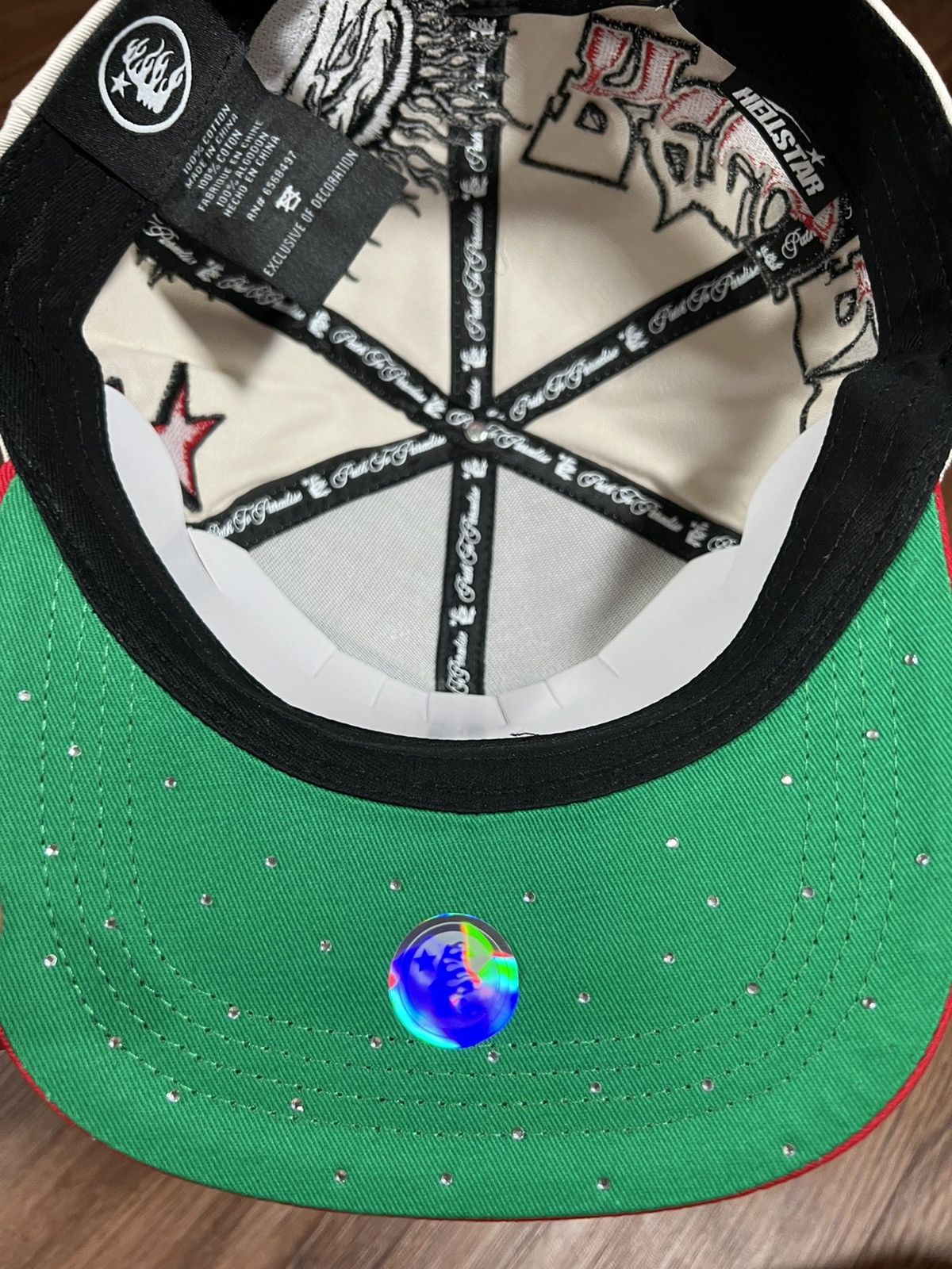 HELLSTAR × Hypebeast Hellstar Records Hat Size ONE SIZE - 4 Thumbnail