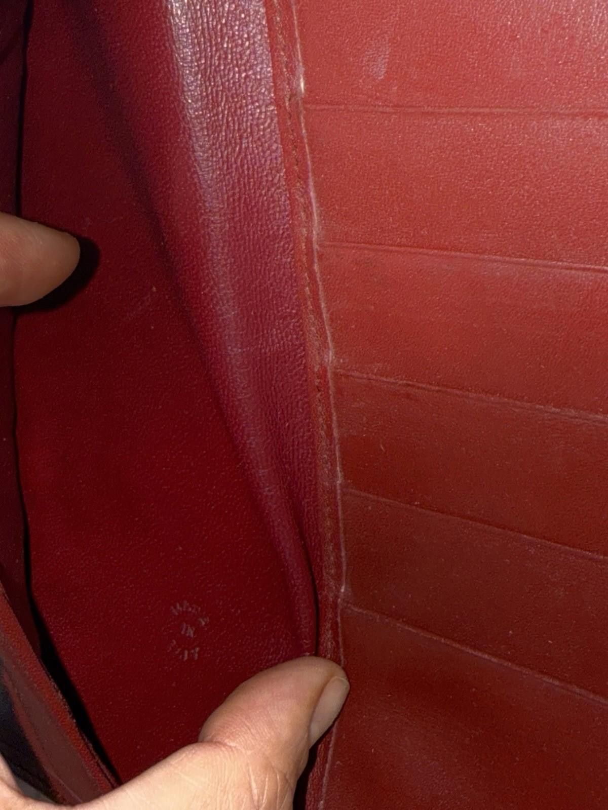 Cartier Cartier Leather Bifold Long Wallet Bordeaux Vintage Size ONE SIZE - 6 Thumbnail