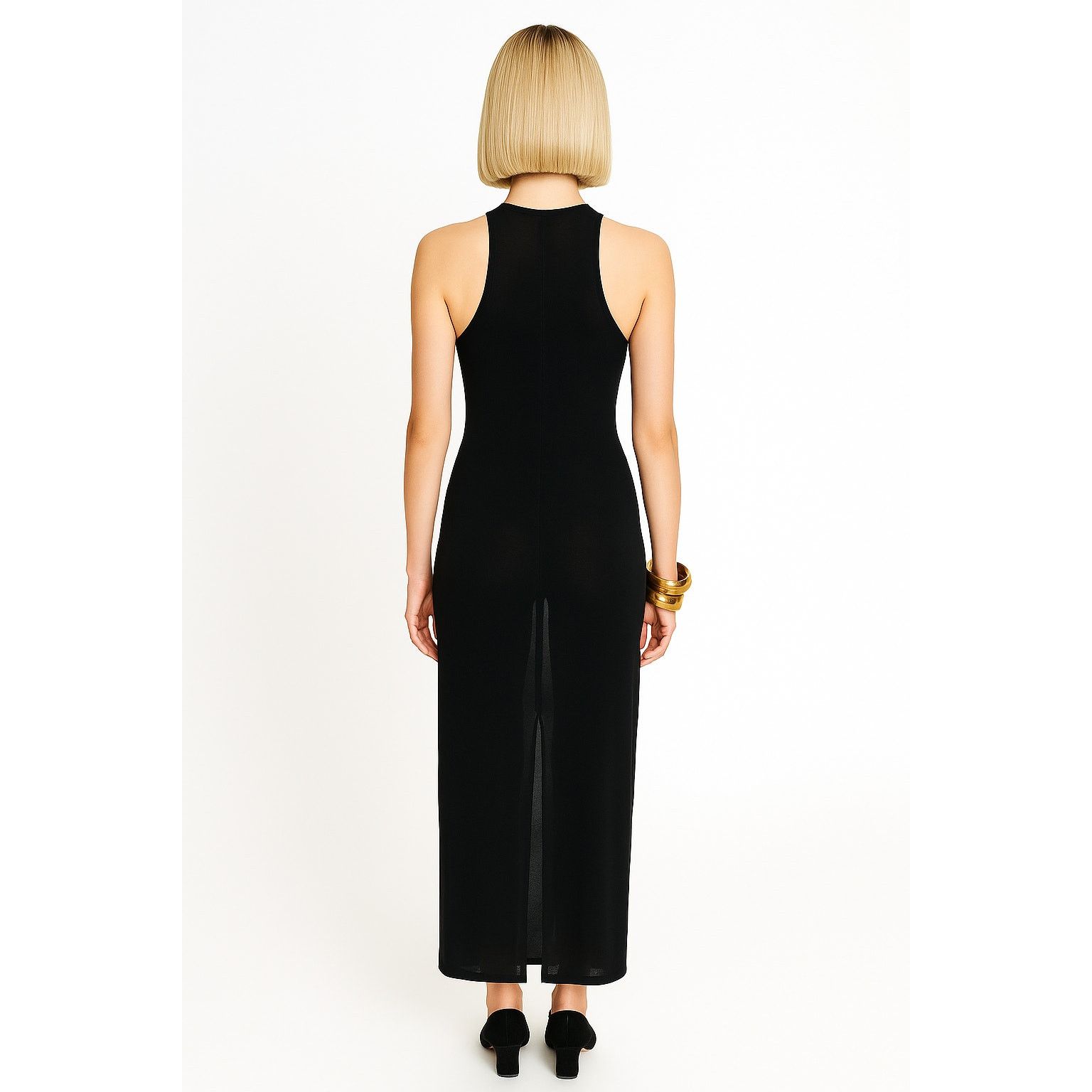 Saint Laurent Paris Title SAINT LAURENT Jersey Maxi Dress New with tags Size S / US 4 / IT 40 - 2 Thumbnail