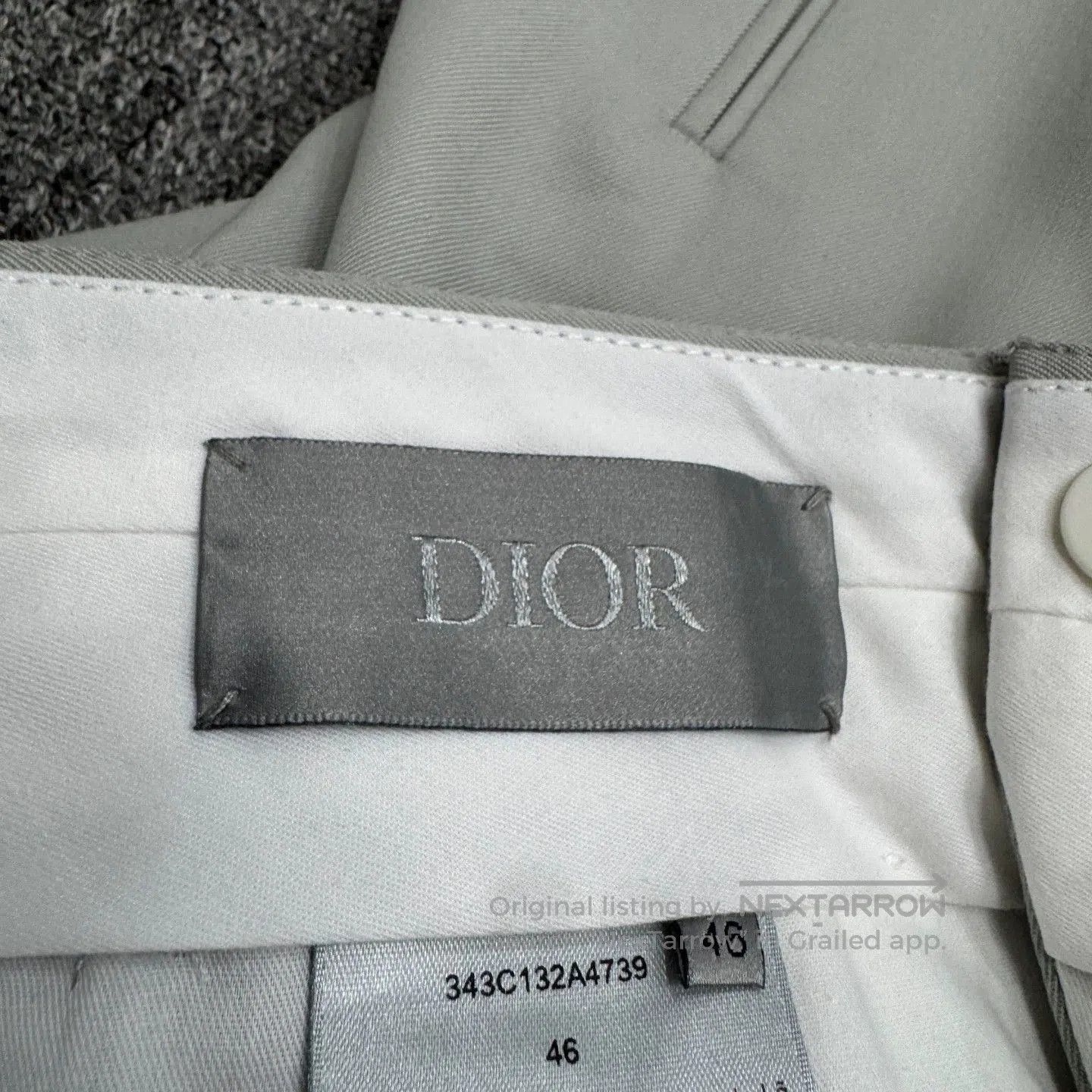Dior White Casual Straight. Size US 30 / EU 46 - 2 Thumbnail