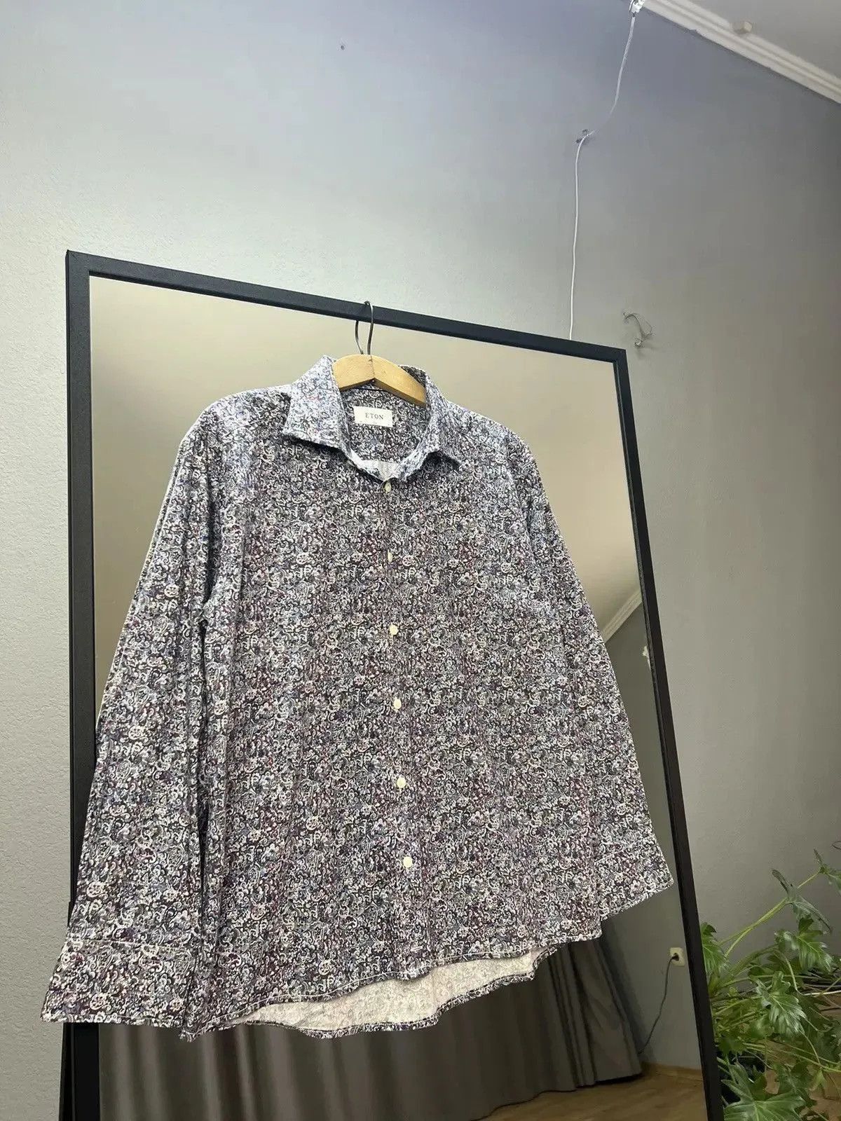 Eton Vintage Y2K Eton White Shirt Formal Long Sleeve Luxury shirt Size US M / EU 48-50 / 2 - 2 Thumbnail