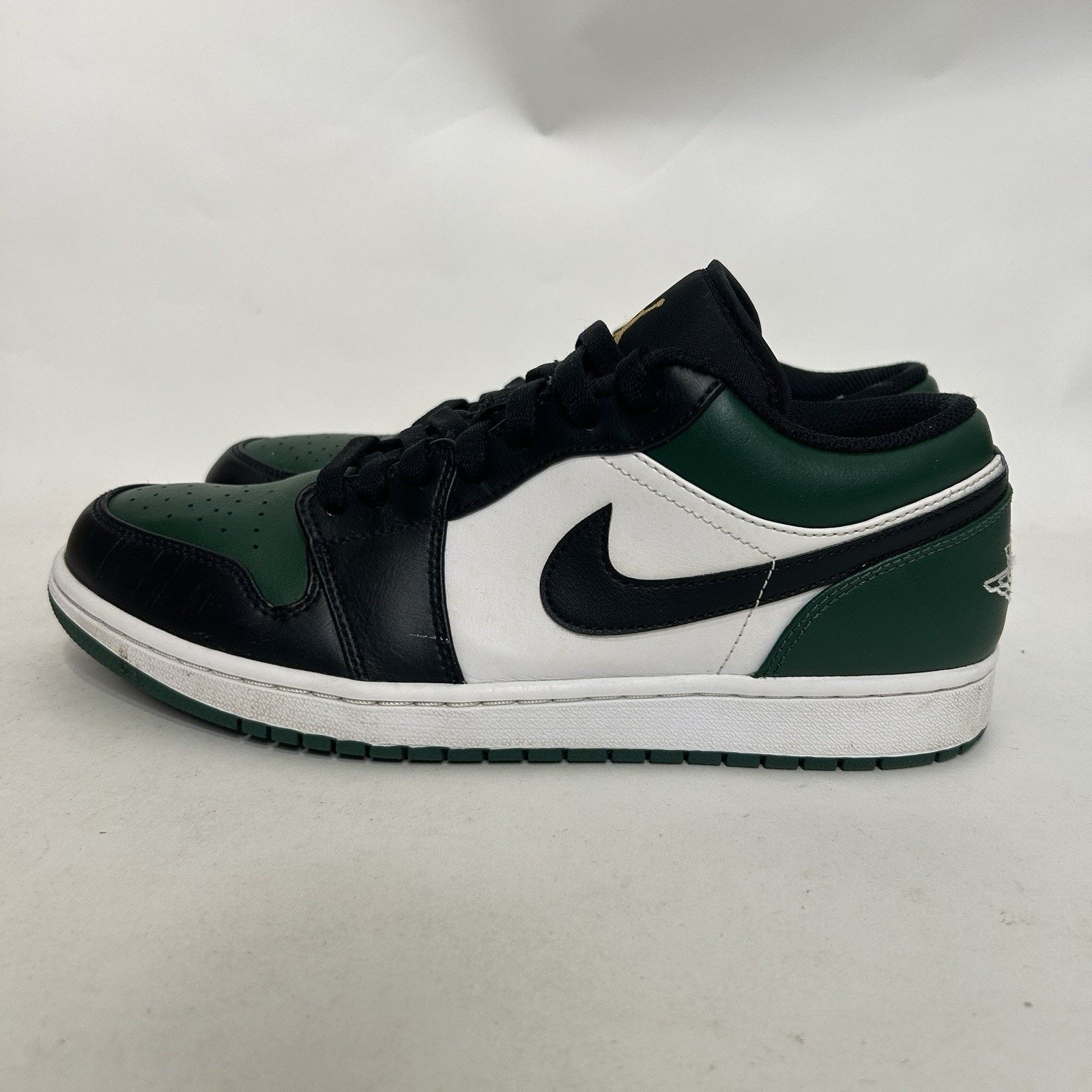 Jordan Brand Nike Air Jordan 1 Low Retro “Green Toe/Noble Green" Size US 10.5 / EU 43-44 - 6 Thumbnail