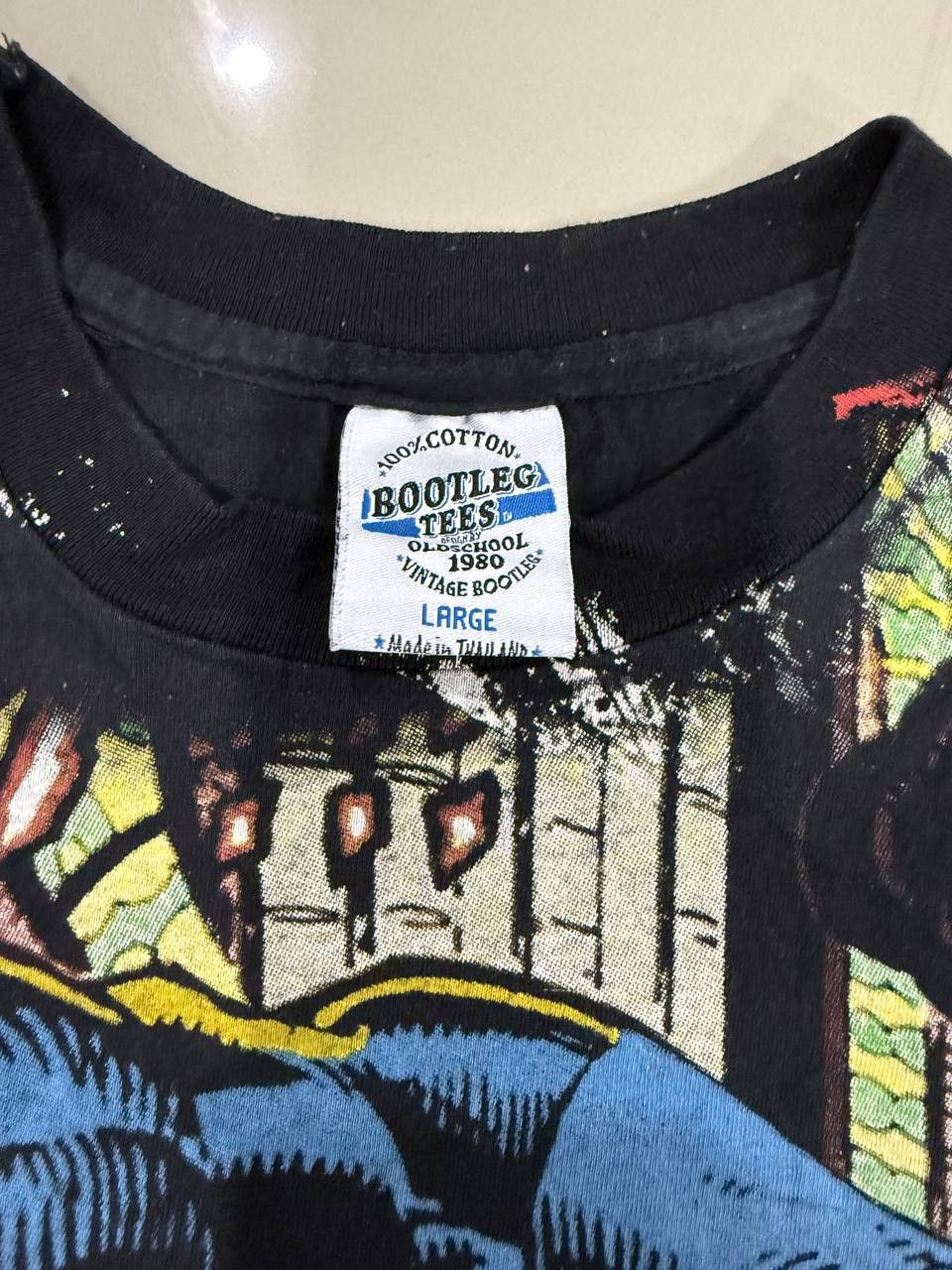 Vintage Vintage Bootleg The Punisher All Over Print Size US L / EU 52-54 / 3 - 6 Thumbnail