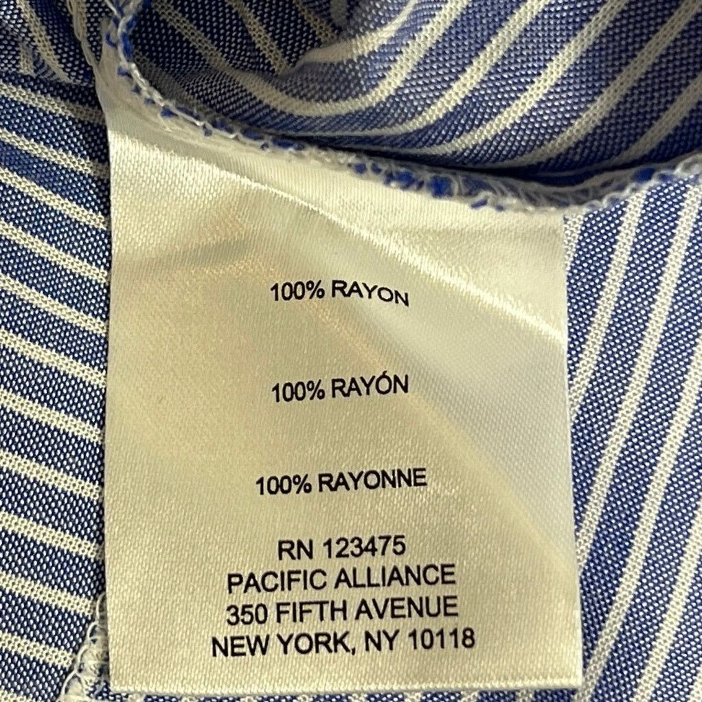 Jones New York Jones New York Signature Striped Button-Up Shirt/US2X Size XXL / US 16-18 / IT 52-54 - 6 Thumbnail