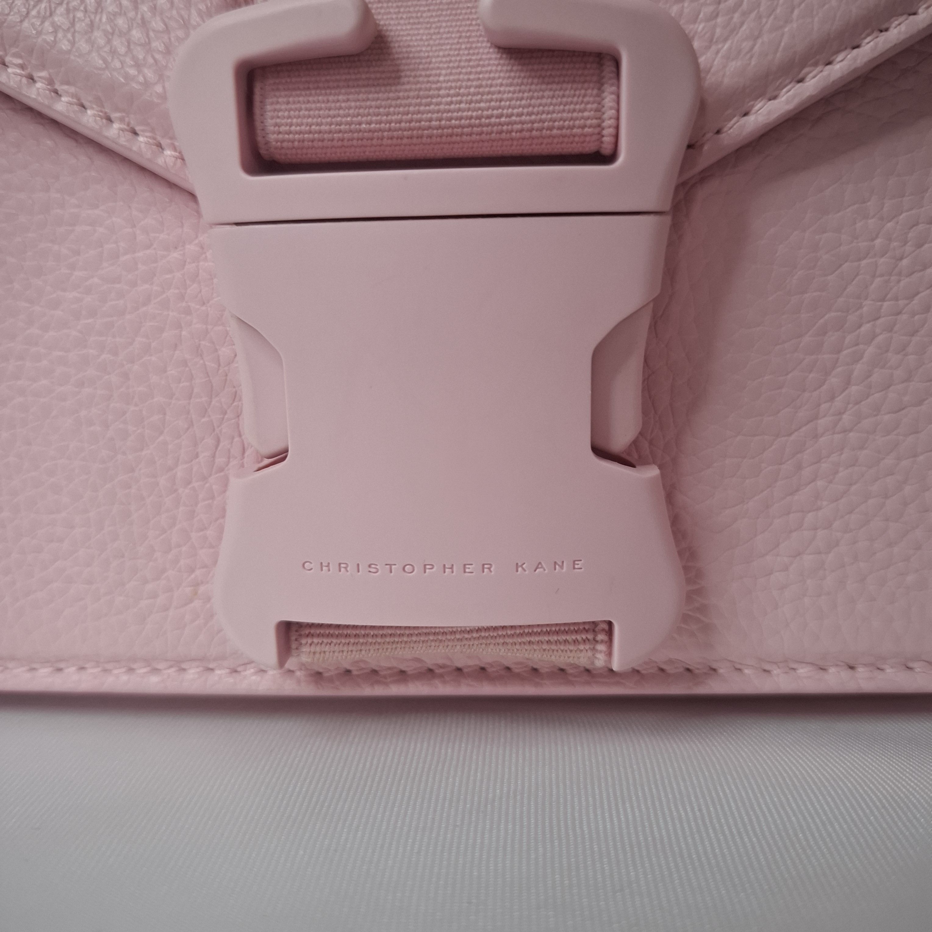 Christopher Kane CHRISTOPHER KANE Pink Safety Buckle Devine Crossbody Bag Size ONE SIZE - 2 Thumbnail