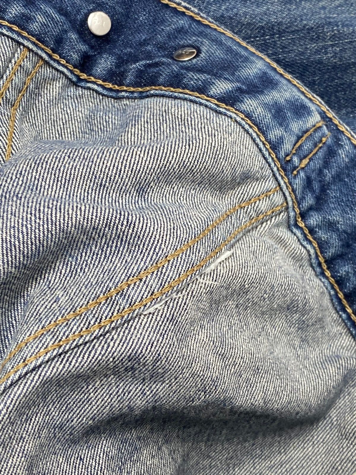 Levi's Vintage Clothing 90s Vintage LEVI'S Total Washed Denim Jacket Grunge Style Size US M / EU 48-50 / 2 - 8 Thumbnail