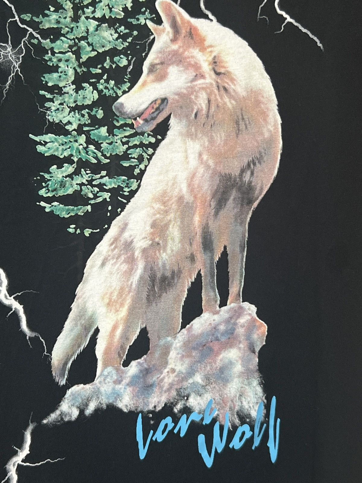 Marcelo Burlon Marcelo Burlon County of Milan Lone Wolf T shirt Size US L / EU 52-54 / 3 - 4 Thumbnail