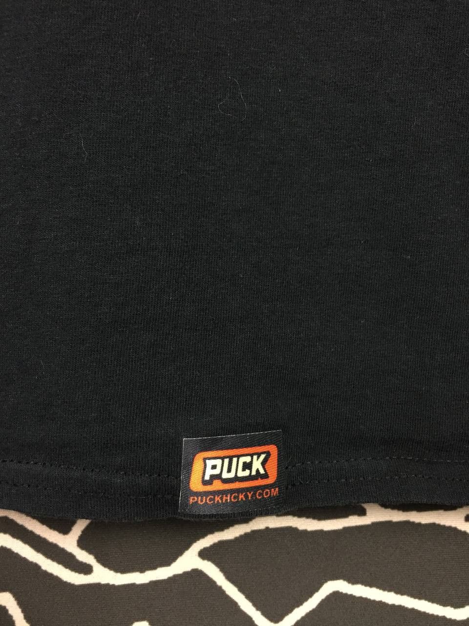 NHL × Sports Specialties × Vintage PUCK HCKY Hockey Apparel Brand Spell Out Tee Size US XXL / EU 58 / 5 - 7 Thumbnail