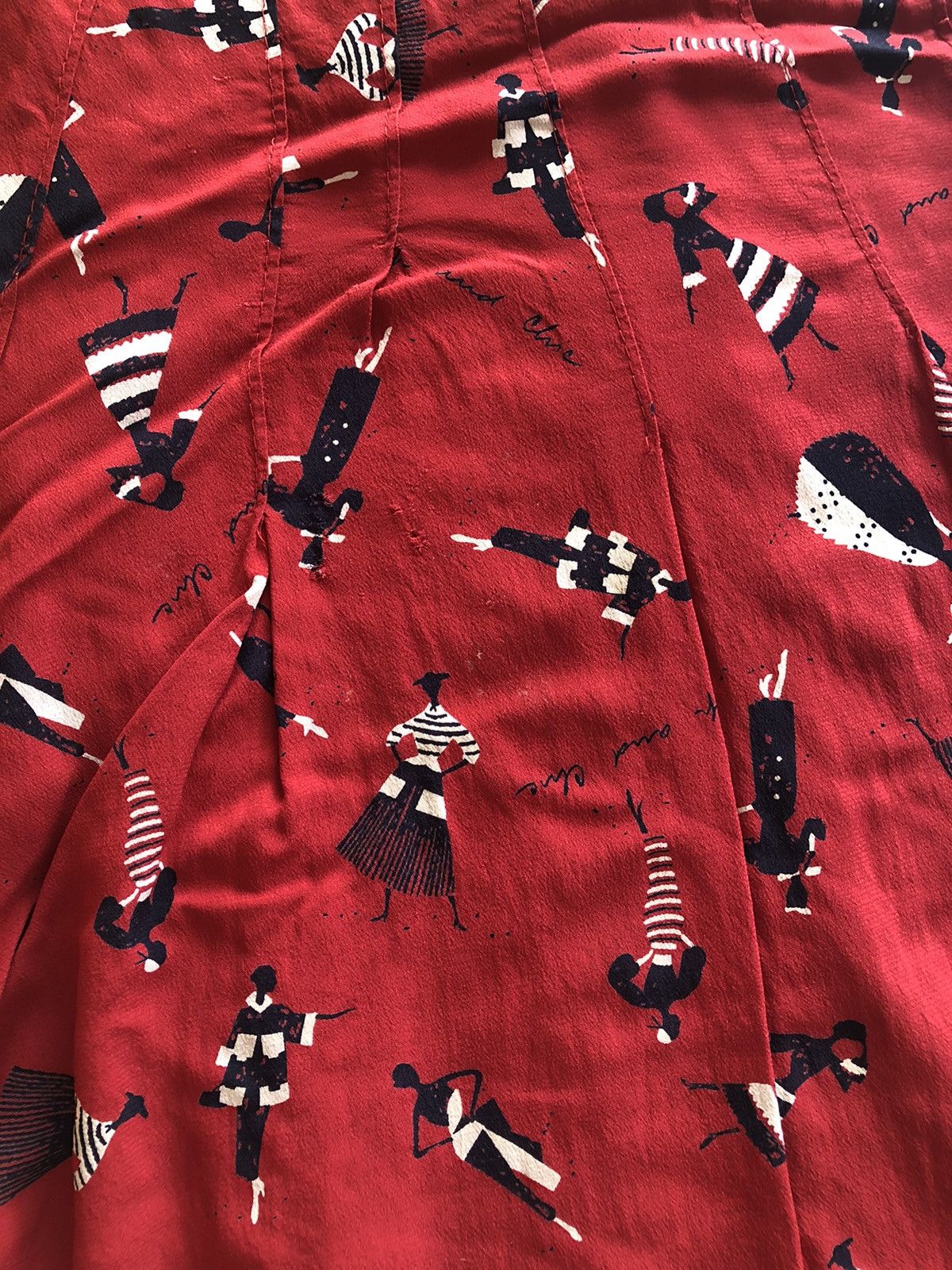 Moschino × Vintage RARE MOSCHINO CHEAP AND CHIC VINTAGE DESIGNER SKIRT DRESS Size 30" / US 8 / IT 44 - 6 Thumbnail