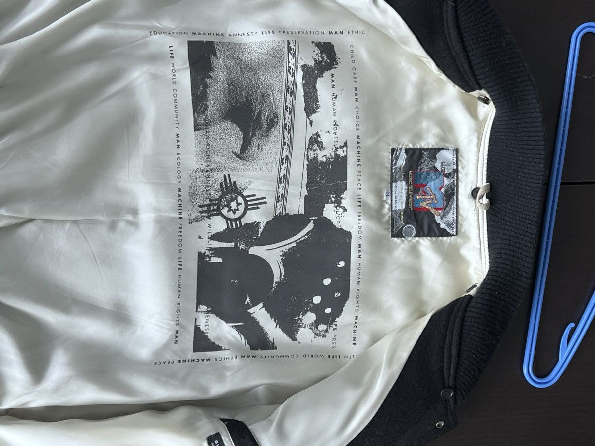 Mtv × Vintage Vintage 1992 MTV Varsity Jacket Size US M / EU 48-50 / 2 - 7 Thumbnail