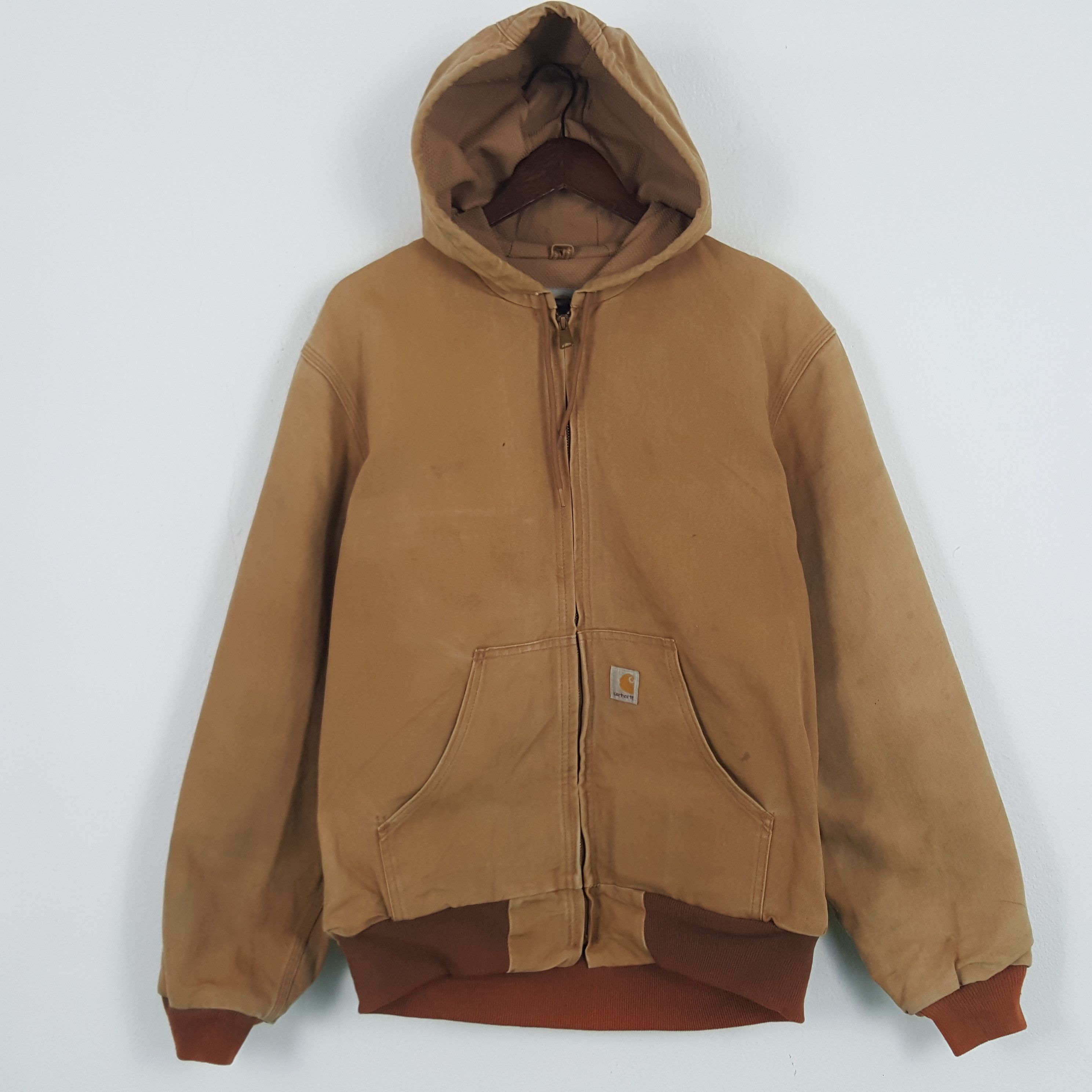 Carhartt × Vintage Vintage Carhartt Zipper Jacket With Hoodie Size US L / EU 52-54 / 3 - 1 Thumbnail