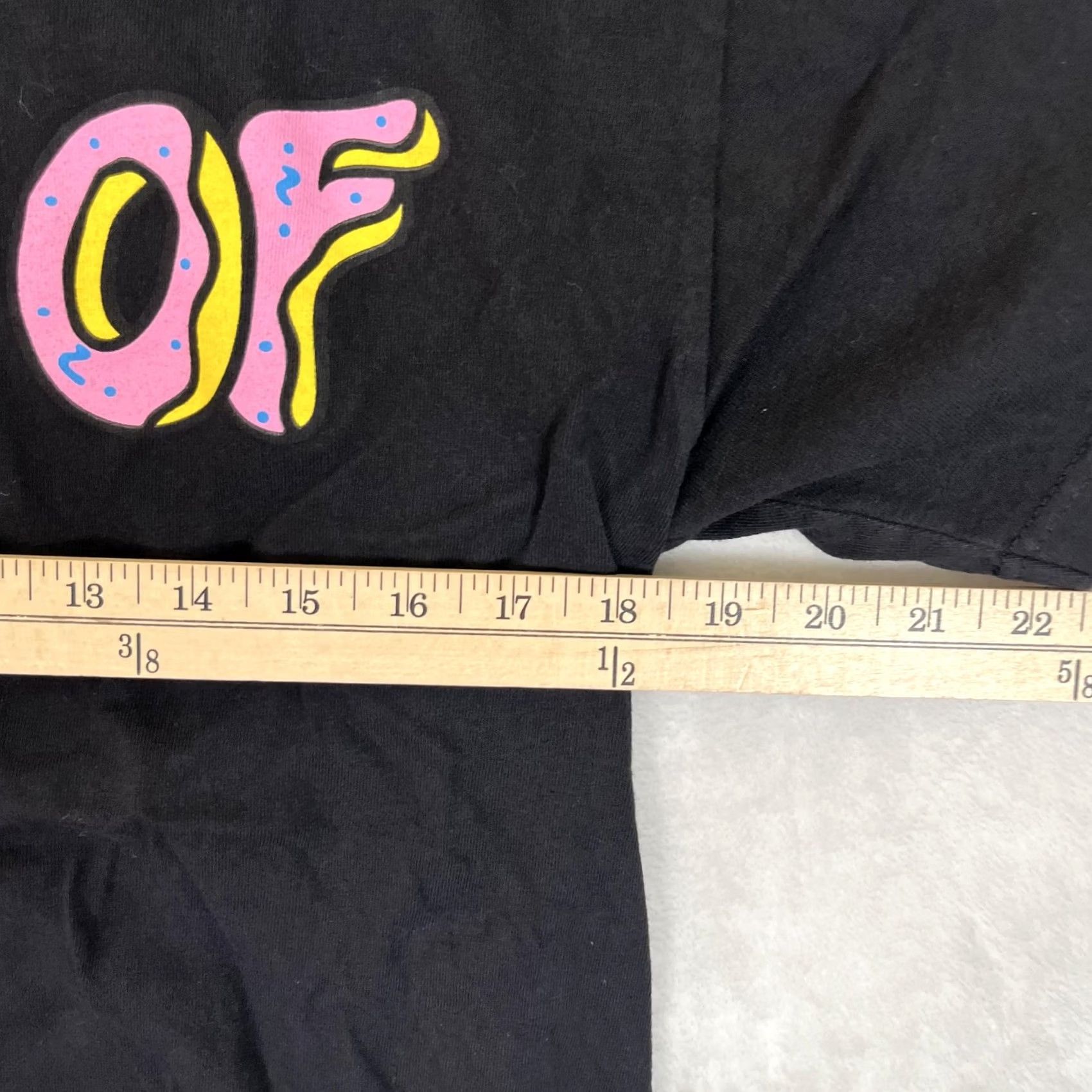 Odd Future Odd Future Donut T-Shirt Mens Medium Black Graphic Logo Hip Hop Tee Size US M / EU 48-50 / 2 - 4 Thumbnail