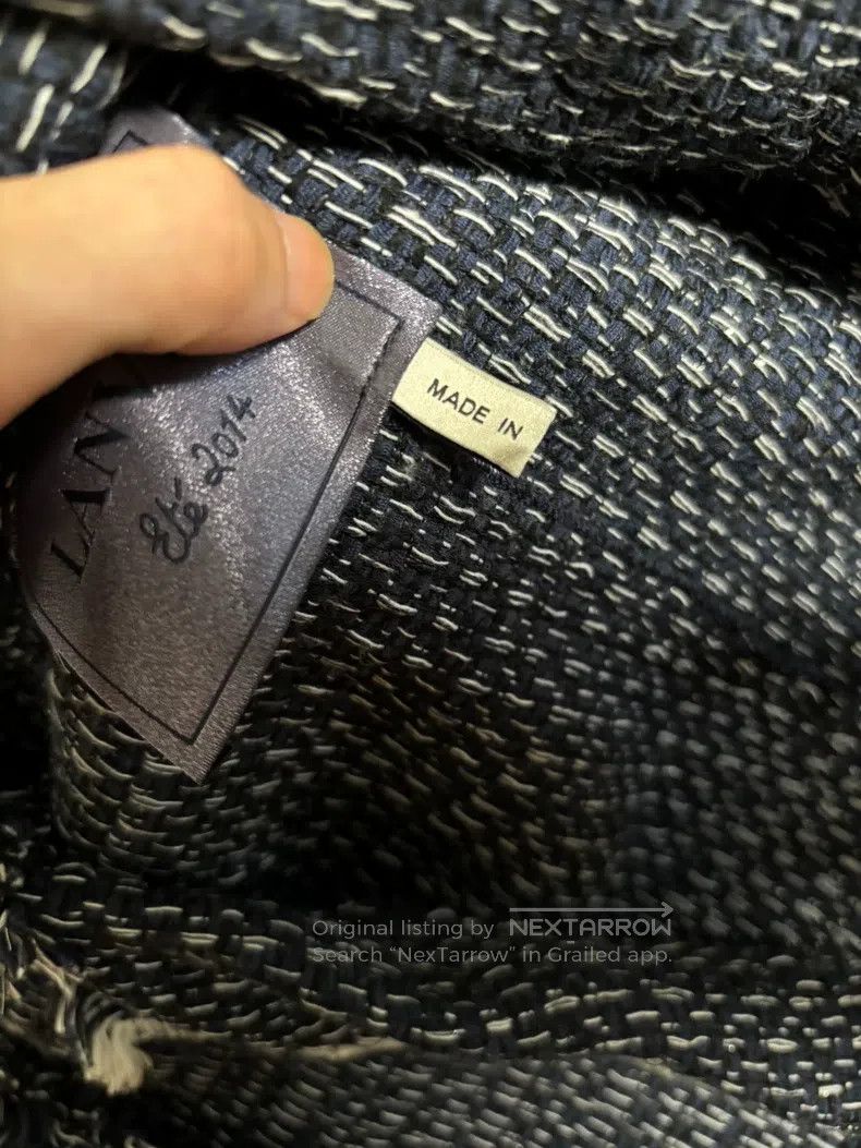 Lanvin Lanvin size 34 Chanel-style Knit Jacket Size XS / US 0-2 / IT 36-38 - 4 Thumbnail