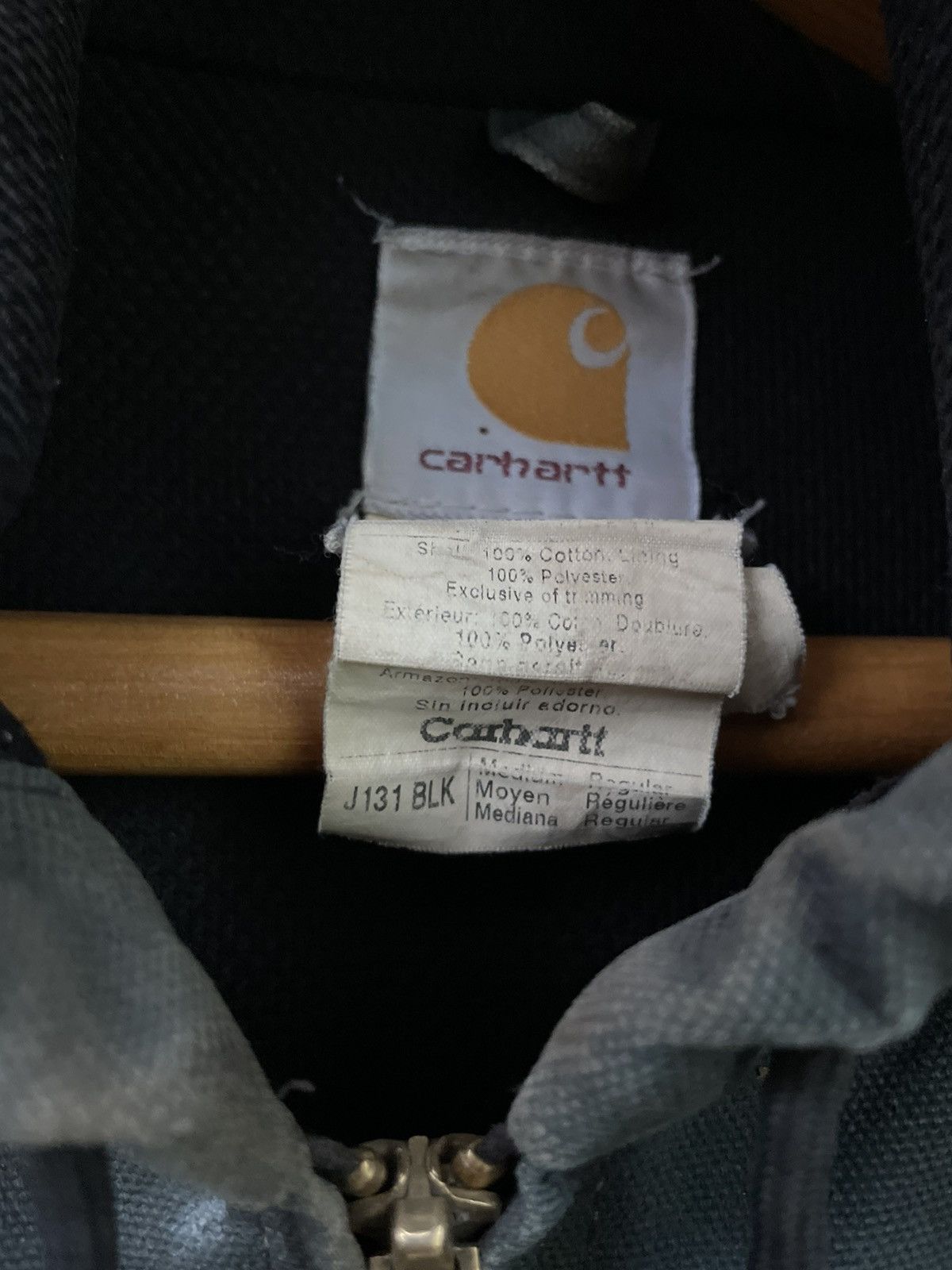 Carhartt Carhartt Active Jacket 90’s Distressed Faded Boxy Fit RARE Size US M / EU 48-50 / 2 - 23 Thumbnail