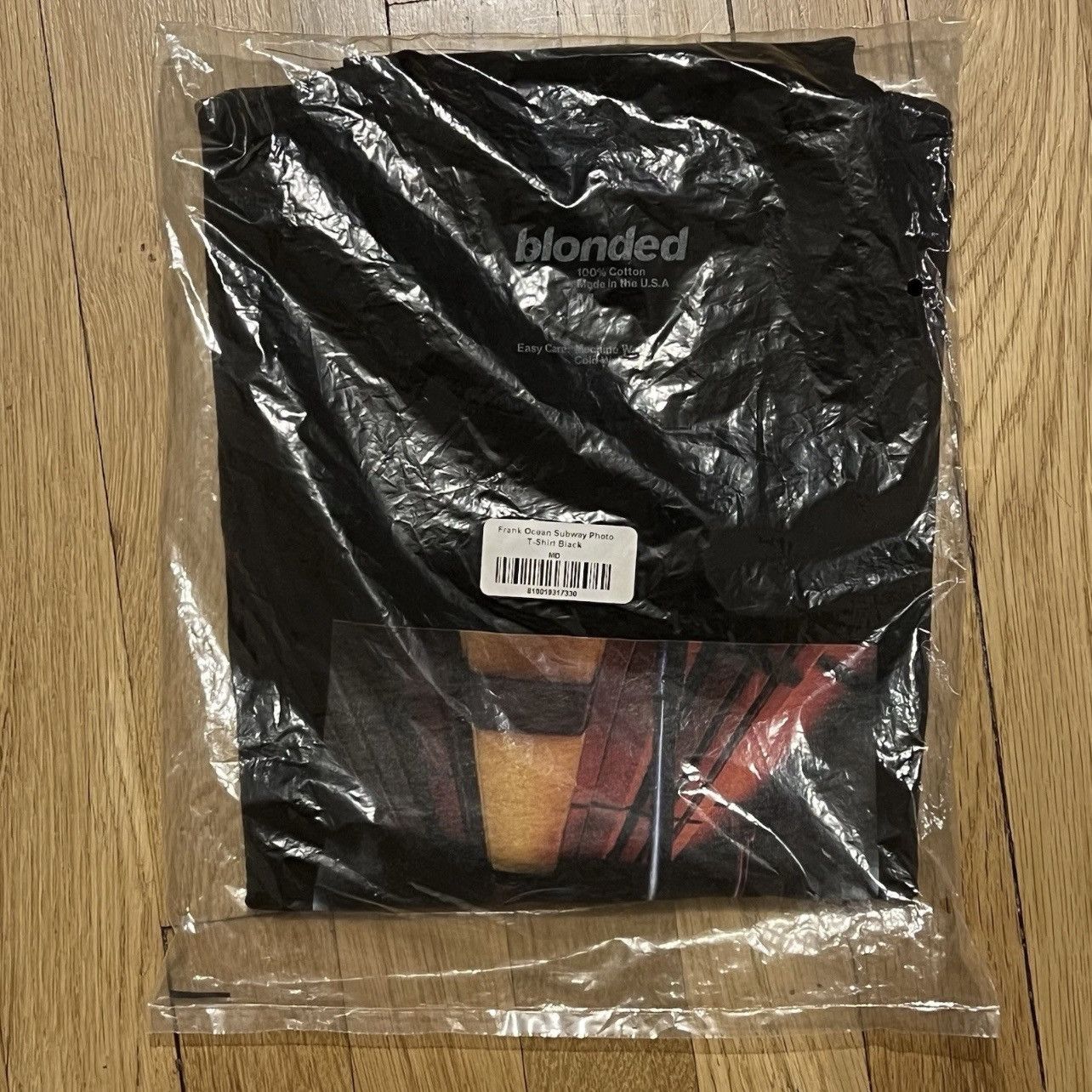 Other Blonded Frank Ocean Subway Photo Black T Shirt Medium Sealed Size US M / EU 48-50 / 2 - 2 Thumbnail