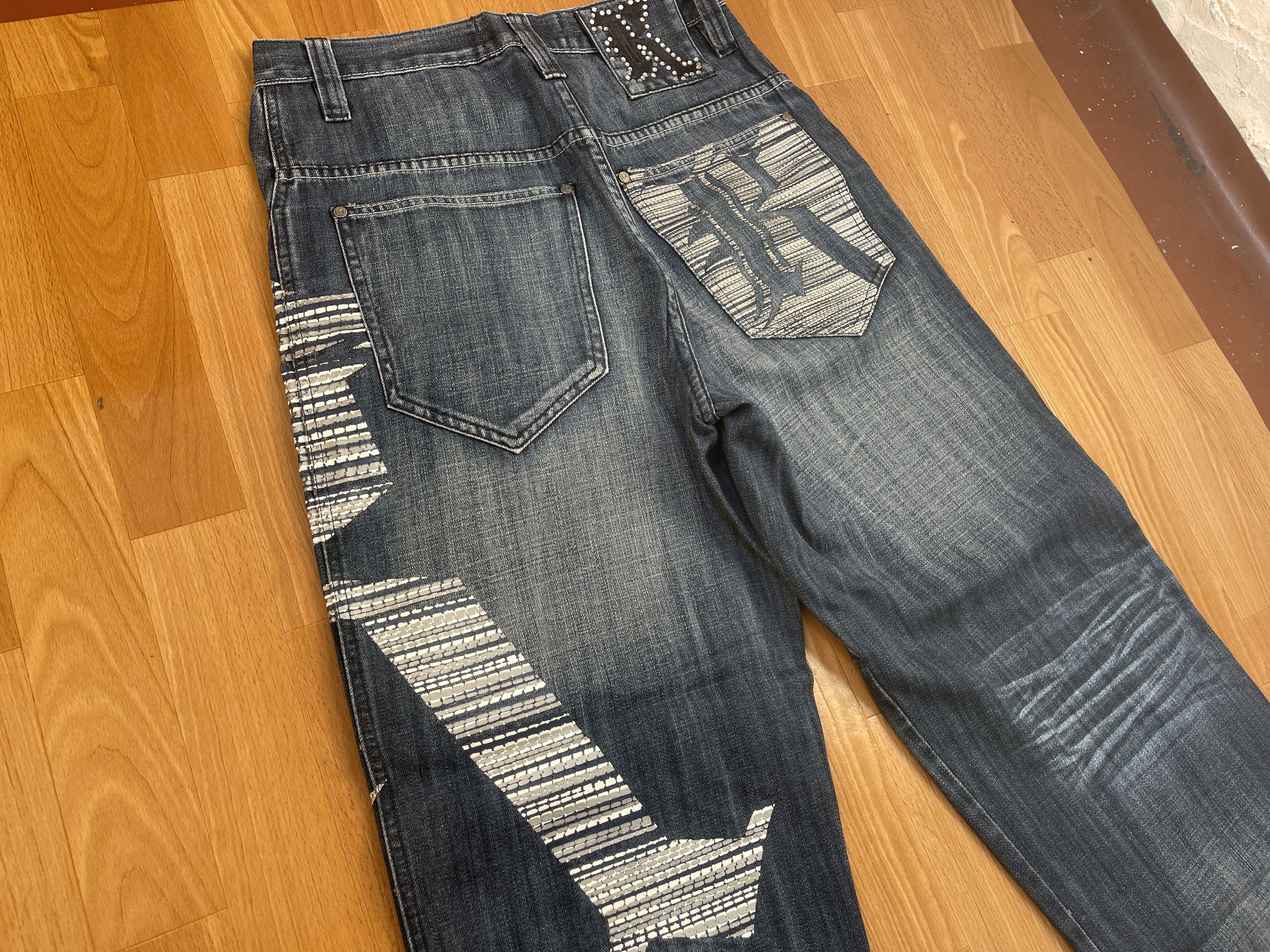 Karl Kani KARL KANI jeans, baggy, vintage Kani jeans, 90s hip hop W 30 Size US 30 / EU 46 - 4 Thumbnail