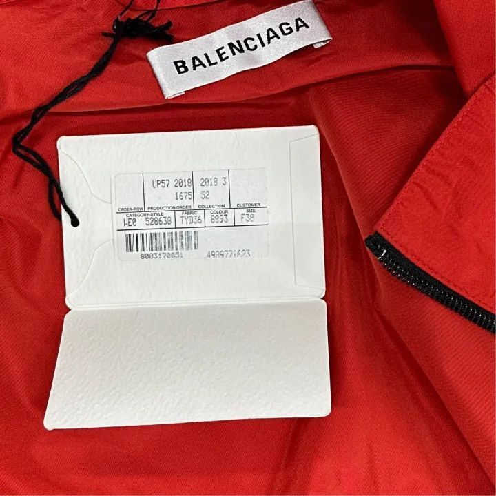 Balenciaga Balenciaga Color Block Logo Zip-Up Jacket 0079-2507 Size M / US 6-8 / IT 42-44 - 4 Thumbnail