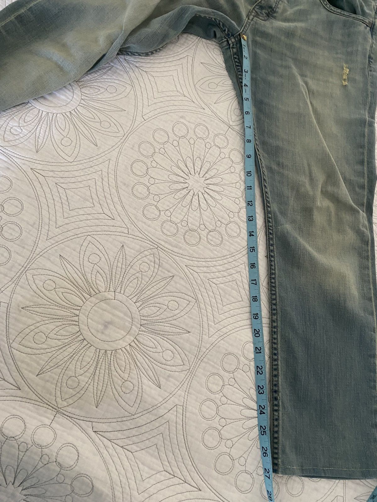 Calvin Klein Calvin Klein CK Jeans Mens Stretch Skinny Blue Size 34x27 Size US 34 / EU 50 - 7 Thumbnail