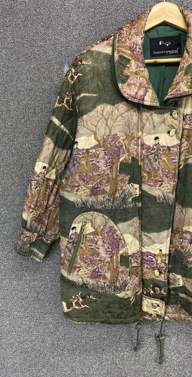 Paoloni Vintage Franca V Paoloni Rare Art Design Jacket Size M / US 6-8 / IT 42-44 - 3 Thumbnail