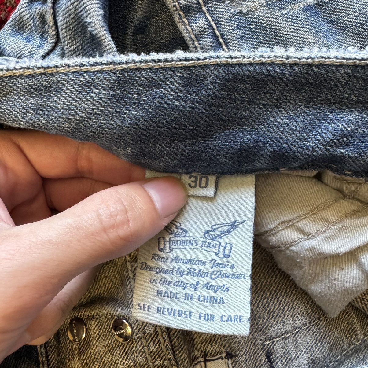 Robins Jeans Bootcut Robins Jeans W Flap Pockets Size US 30 / EU 46 - 15 Thumbnail