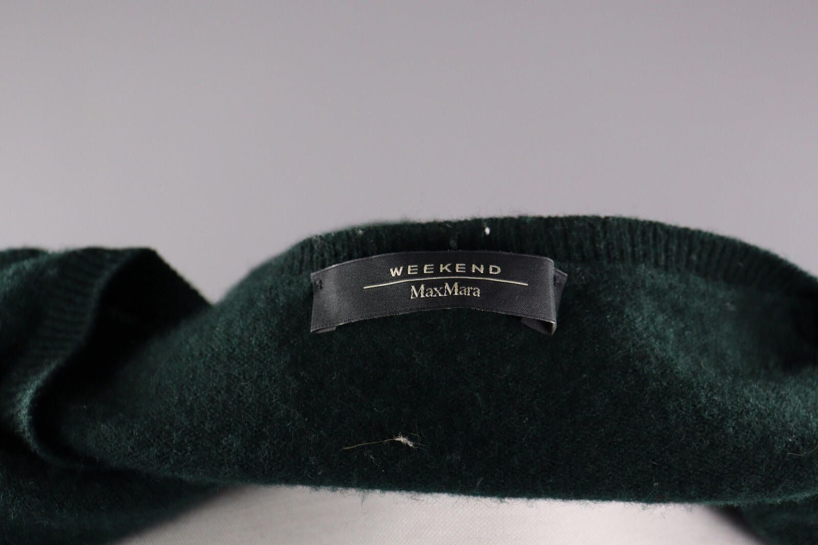 Designer Ladies Weekend Max Mara Wool Basic Soft Knit Sweater Size M Size M / US 6-8 / IT 42-44 - 8 Thumbnail