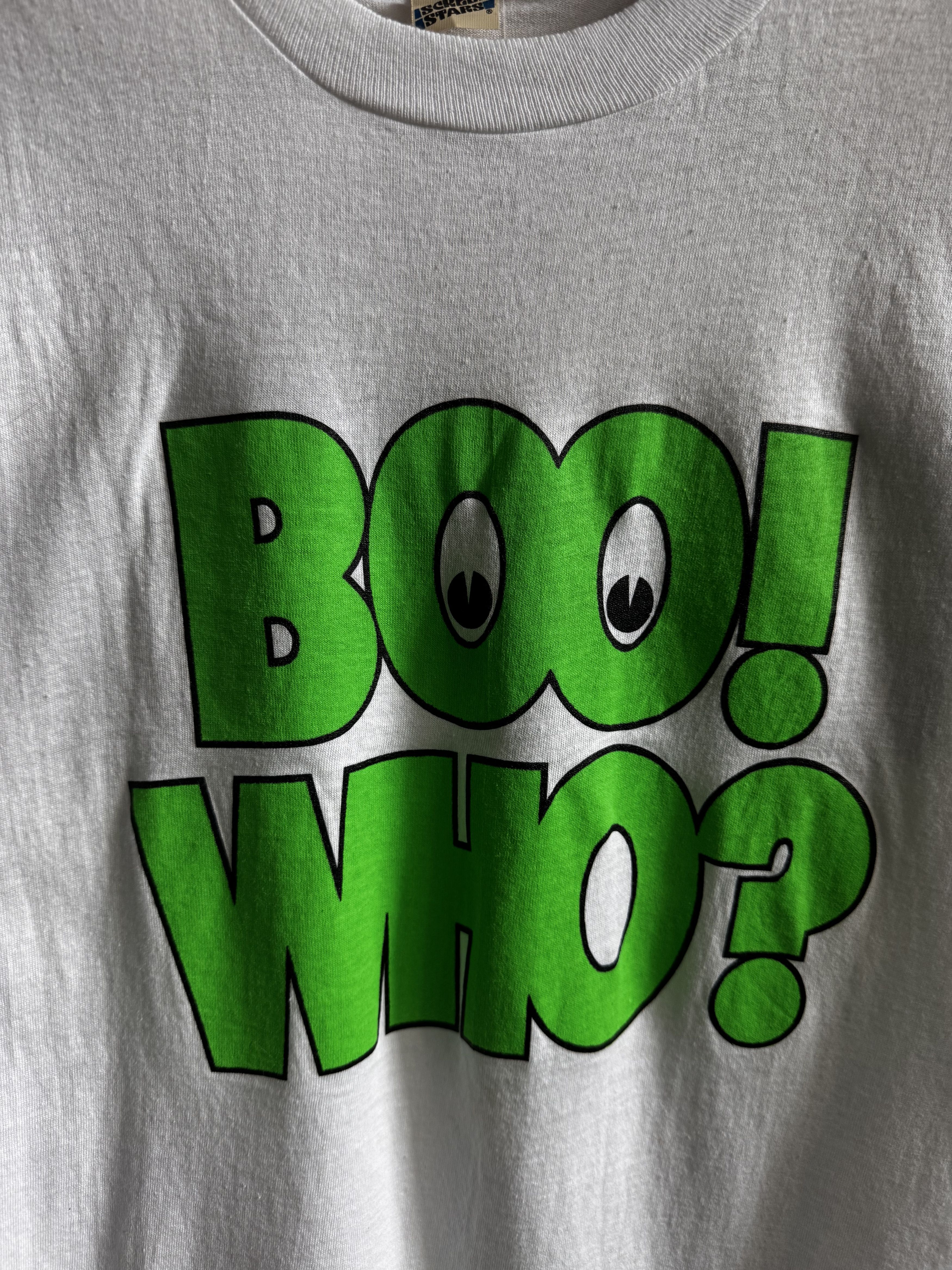 Vintage 80s Beetle Juice Boo! Who? Movie Promo Tshirt Size L Size US L / EU 52-54 / 3 - 3 Thumbnail