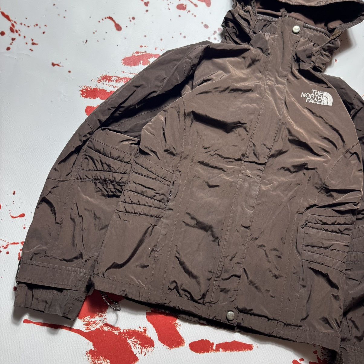 The North Face × Vintage vintage 90s brown jacket the north face hyvent Size S / US 4 / IT 40 - 4 Thumbnail