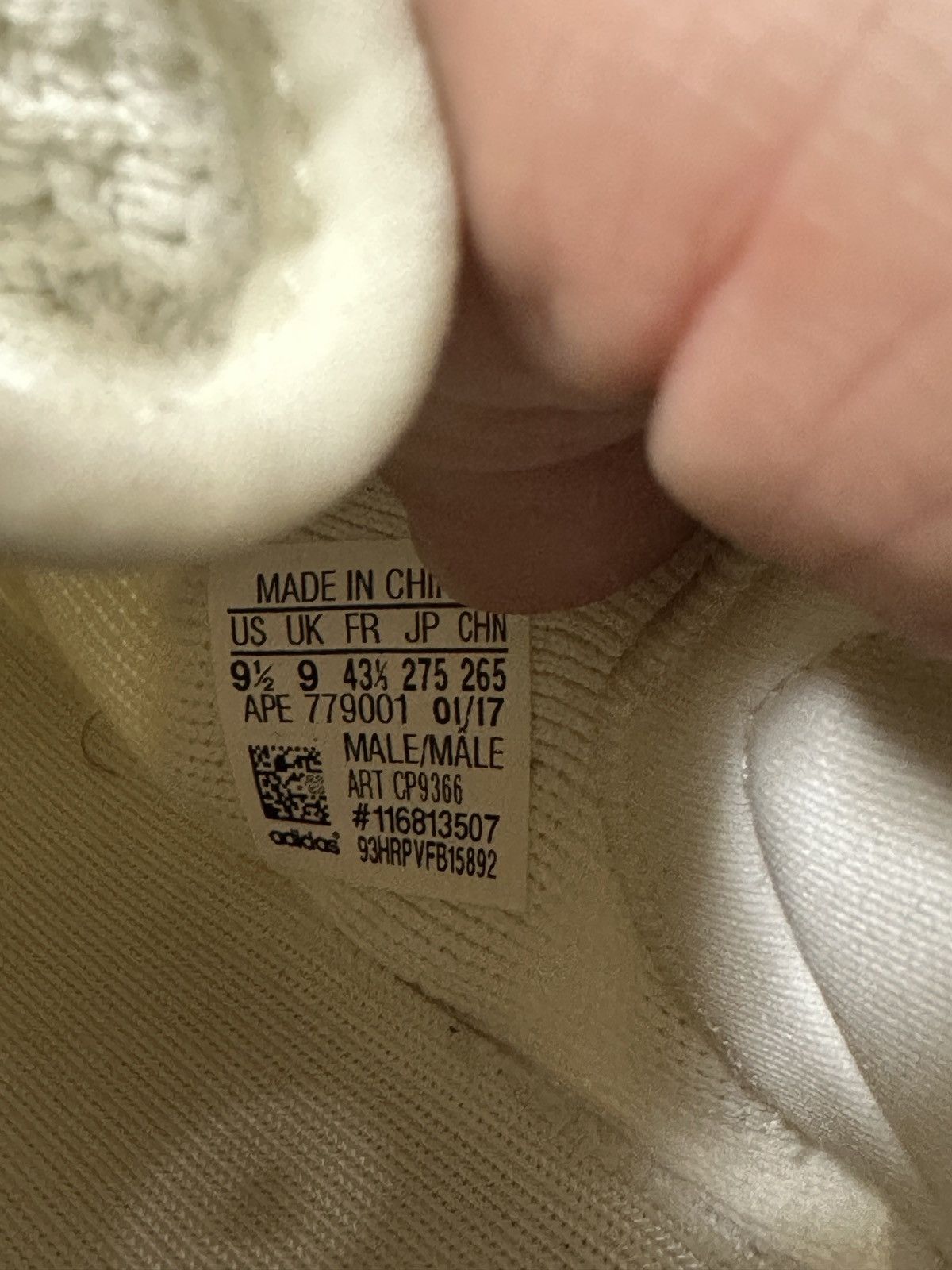 Adidas × Kanye West × Yeezy Adidas Yeezy Boost 350 V2 Cream White Size US 9 / EU 42 - 10 Thumbnail