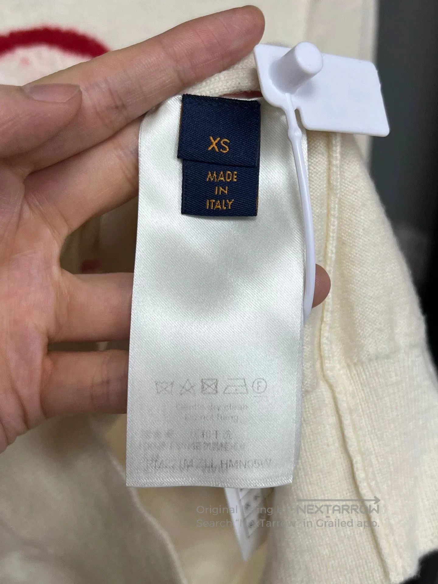 Louis Vuitton Louis Vuitton Nigo Beige Heart Turtleneck. Size XS / US 0-2 / IT 36-38 - 3 Thumbnail