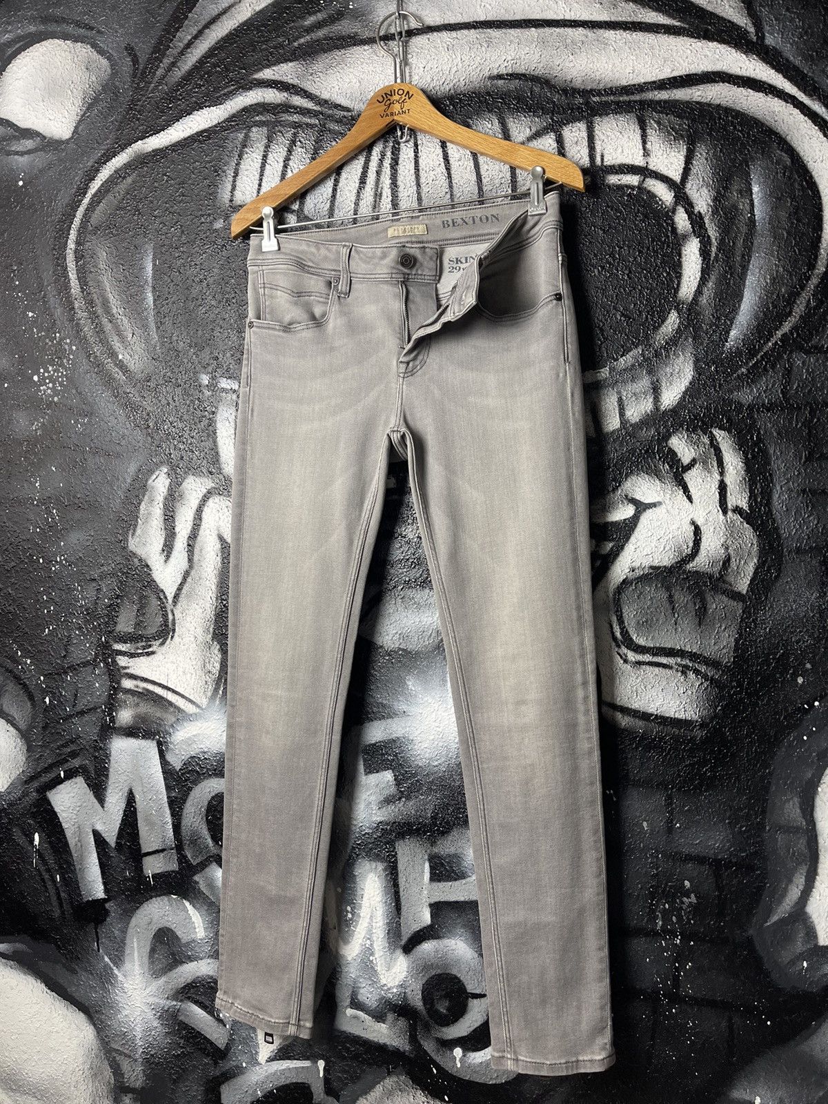 Burberry Brit Bexton Skinny Grey Denim Jeans Women's Size 29