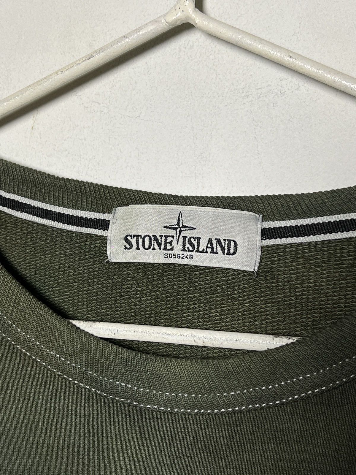 Stone Island Stone Island vintage crewneck overdyed hand corrosion Size US XXL / EU 58 / 5 - 7 Thumbnail