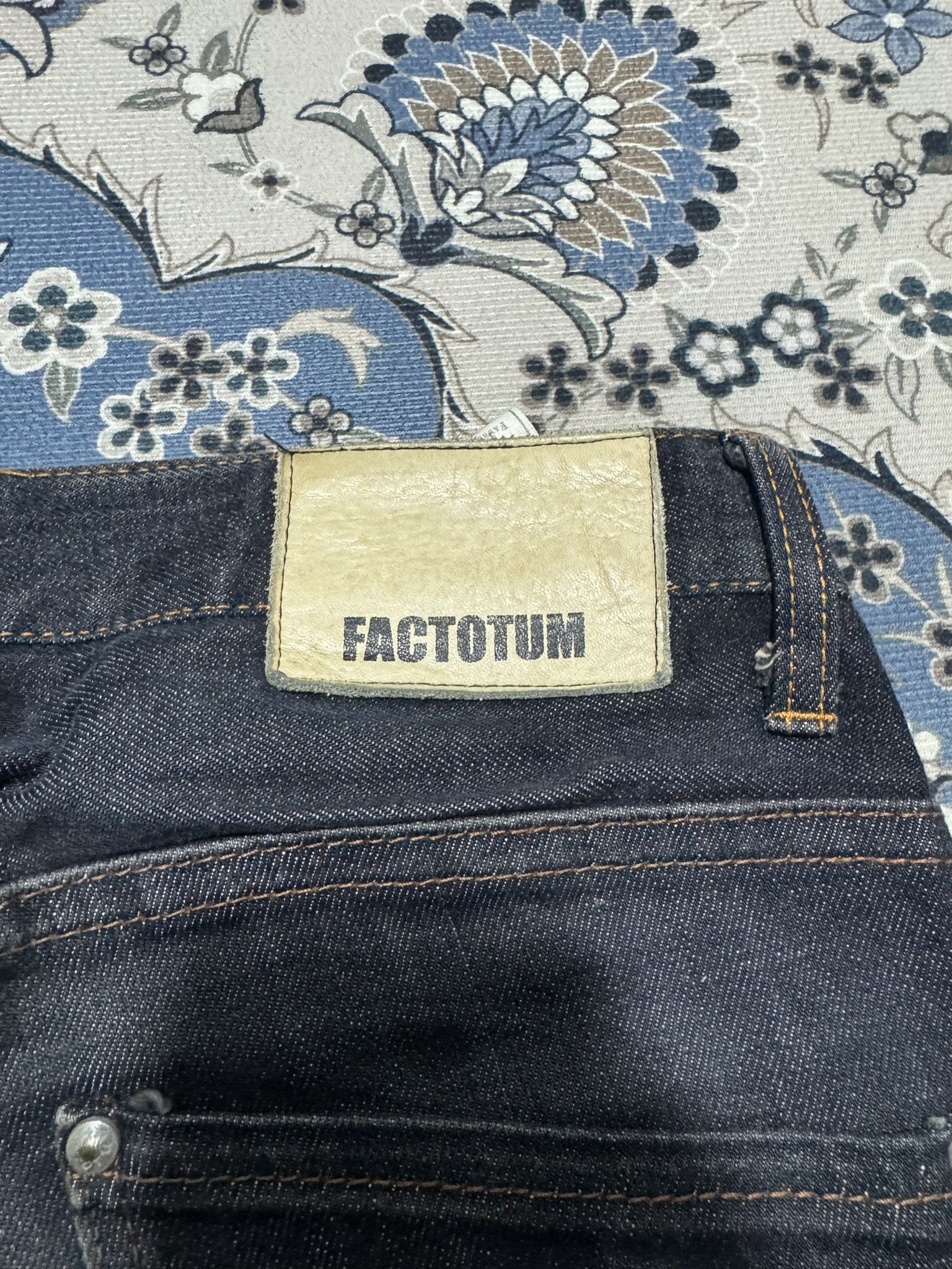 FACTOTUM × Japanese Brand Japanese Brand Factotum Straight Fit Denim Harajuku Street Size US 29 - 3 Thumbnail
