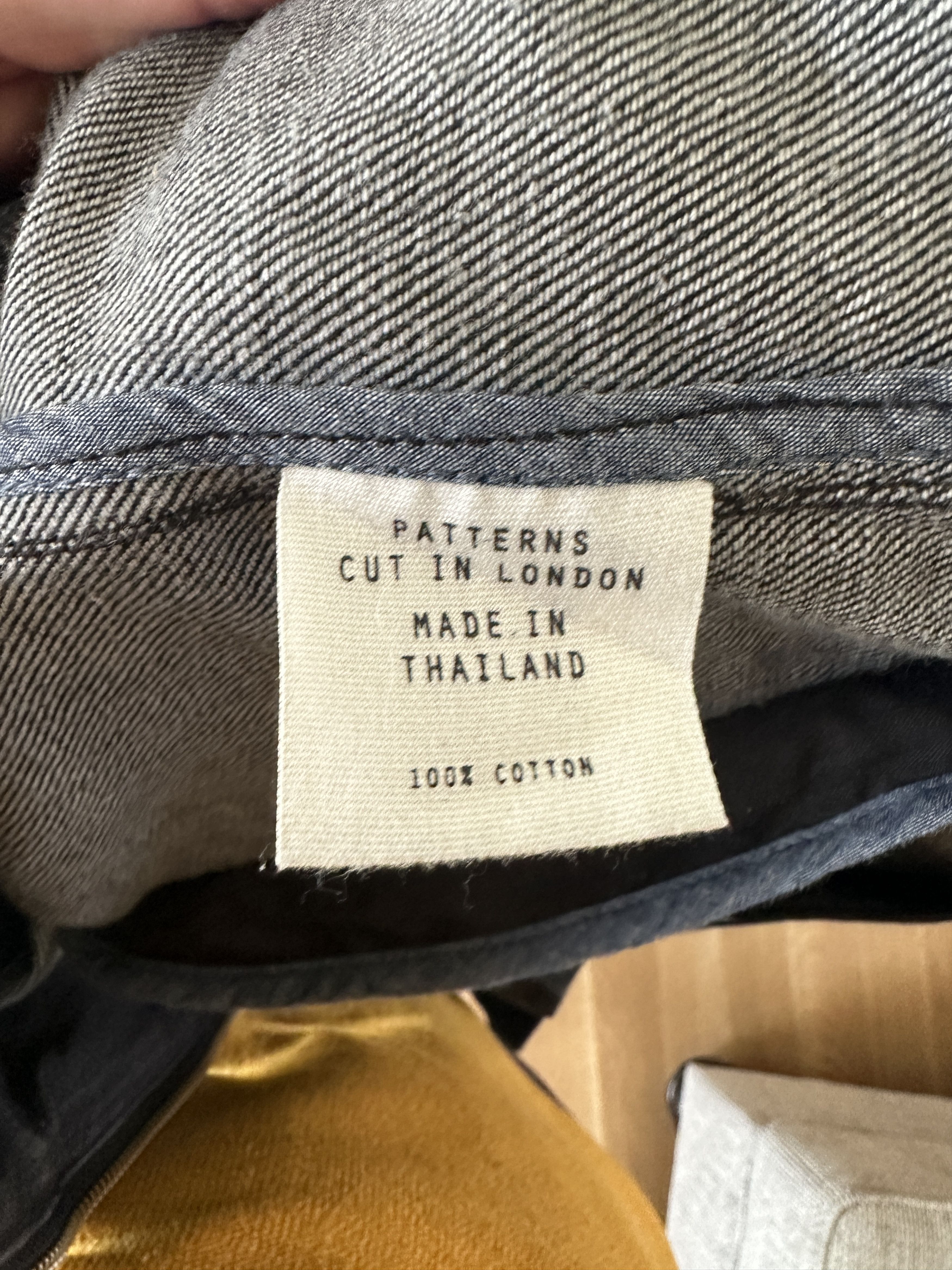 Basic Rights Two Tone Denim and Corduroy Western Jacket - Green and Black Size US S / EU 44-46 / 1 - 12 Thumbnail
