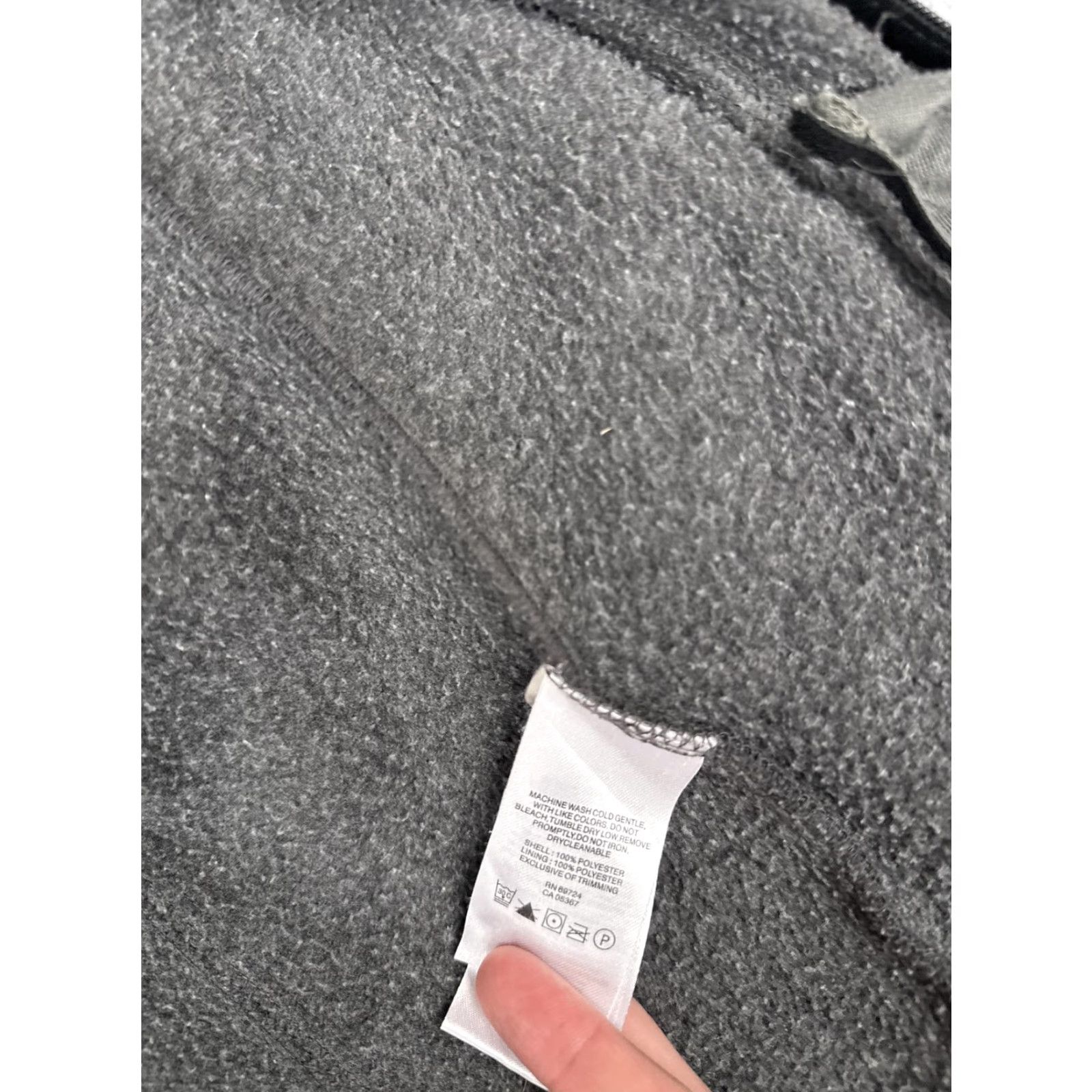 Columbia Jacket Womens Small Gray Fleece Full Zip Mock Neck Outdoors Hiking