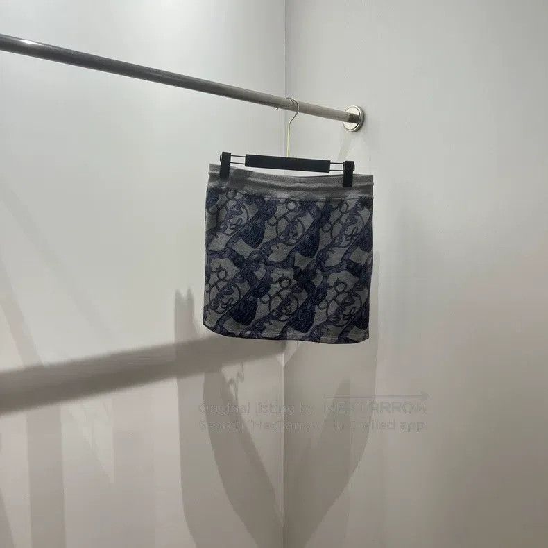 Hermes Hermes Pattern All-over Printed High Waist Straight Leg Ca Size 25" / US 0 / IT 36 - 2 Thumbnail