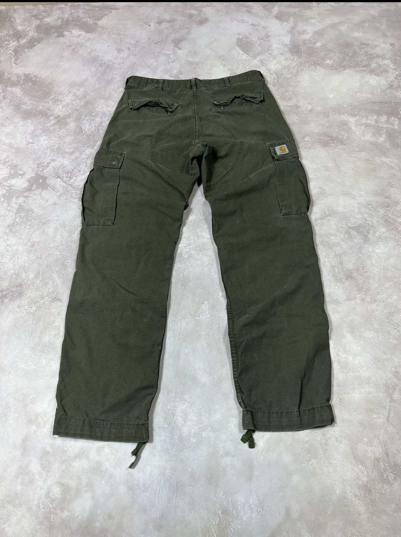 Carhartt Vintage Carhartt Baggy Distressed Cargo Pants Size US 32 / EU 48 - 2 Thumbnail