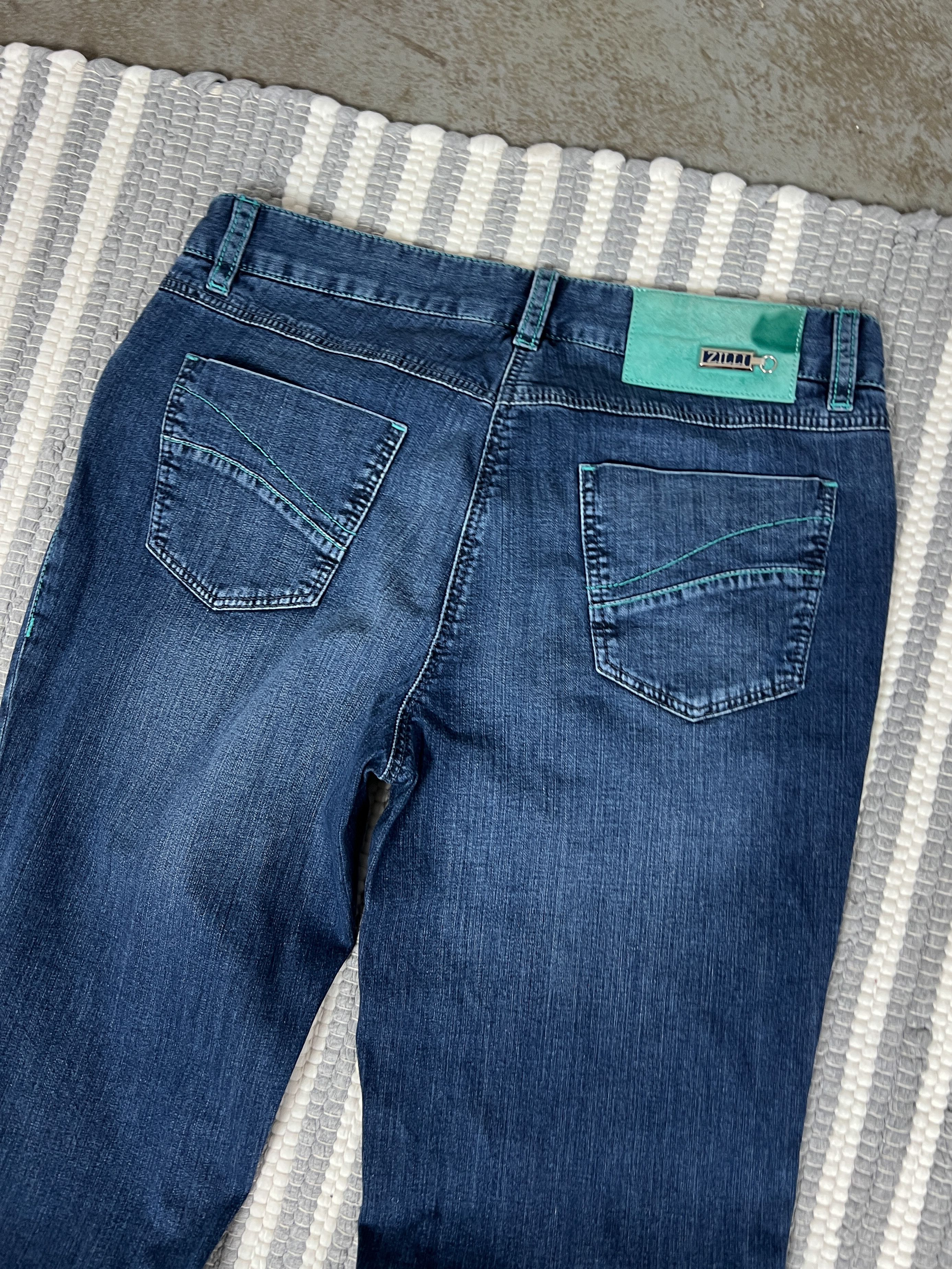 Zilli Zilli Blue Denim Pants Jeans Size 27" / US 4 / IT 40 - 5 Thumbnail