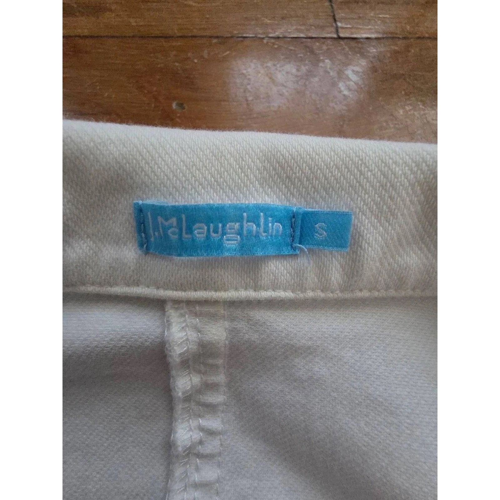 J.McLaughlin J.McLaughlin Two-Button Blazer Jacket White Small A001266 Size S / US 4 / IT 40 - 5 Thumbnail