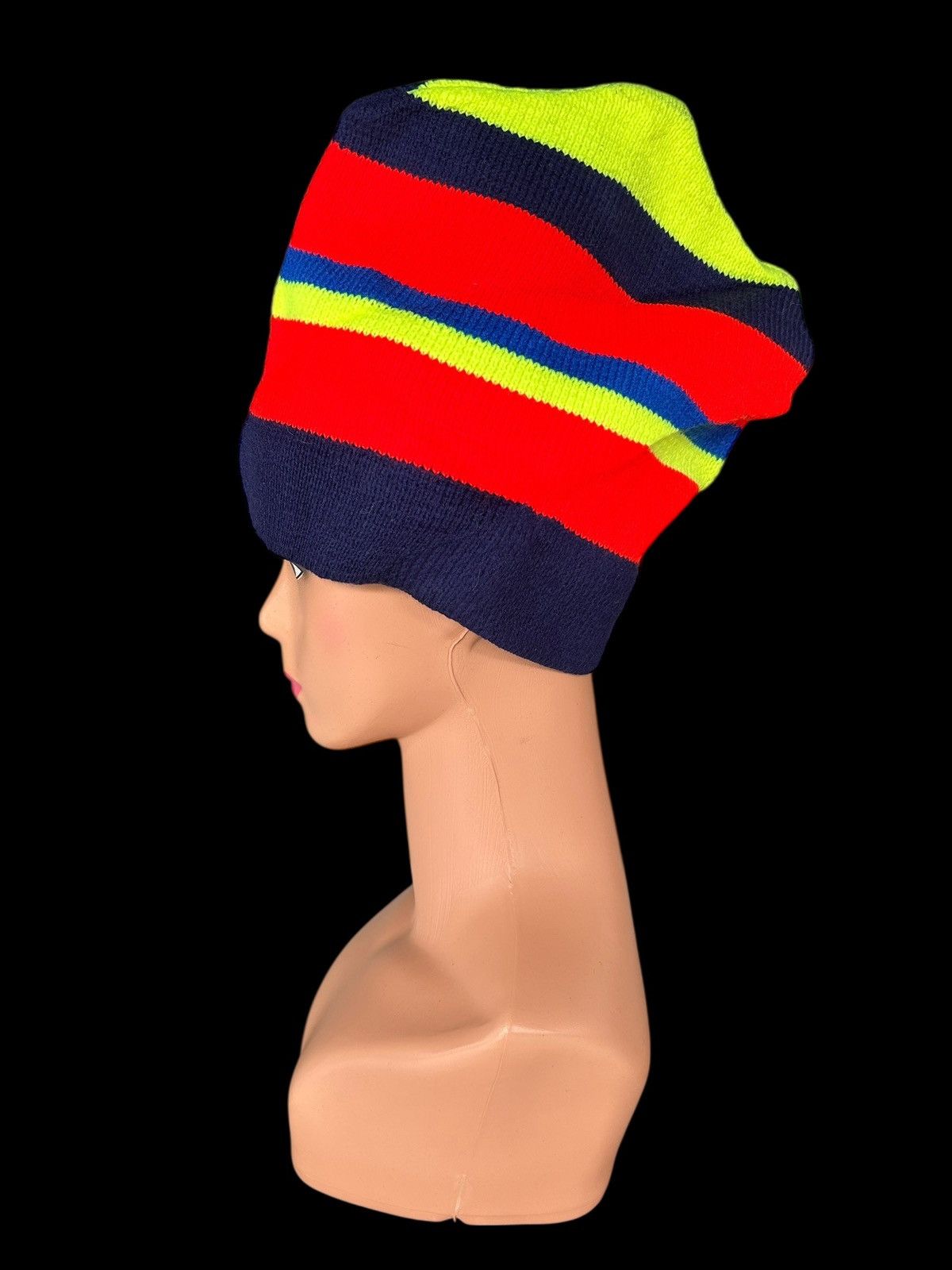 Kapital Mohawk Stripe Vintage Beanie Hats Japanese Style Size ONE SIZE - 2 Thumbnail