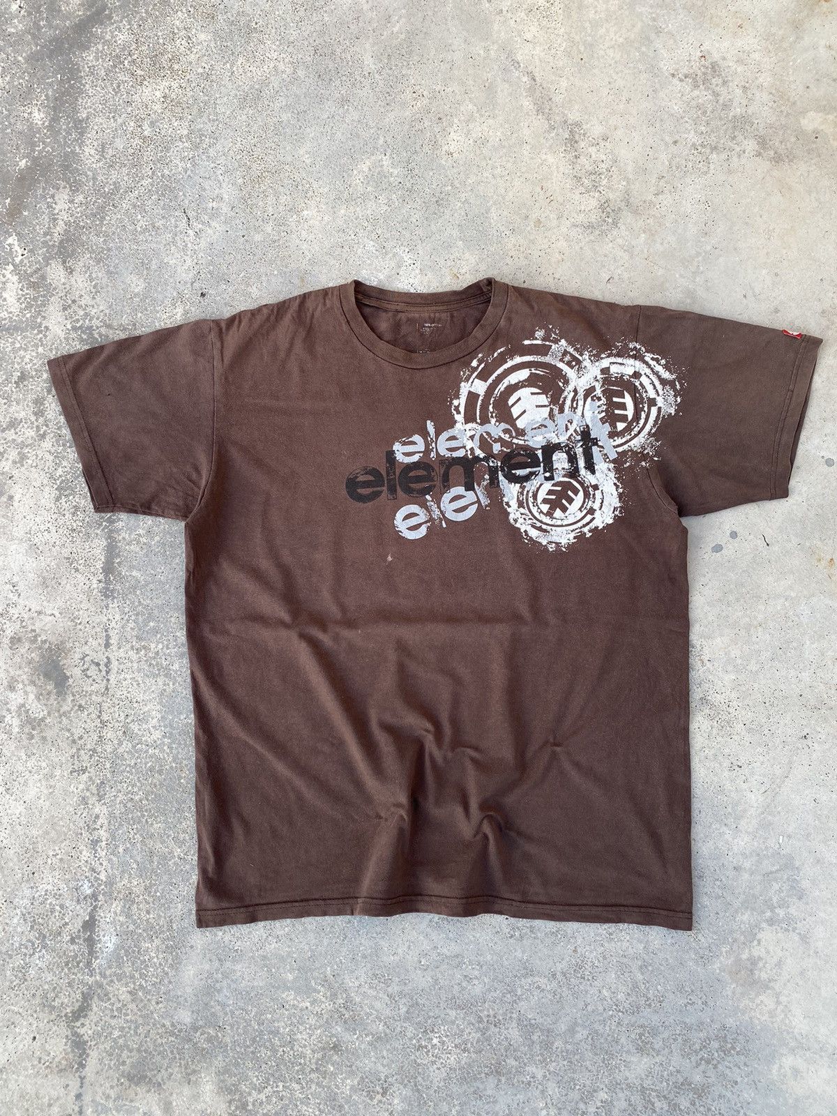 Element Crazy Y2K Element Grunge Graphic Tees Size US L / EU 52-54 / 3 - 1 Thumbnail