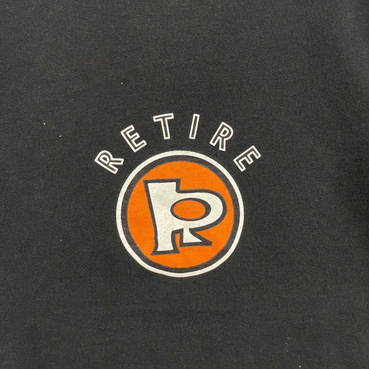 Vintage Vintage American Casual Retire Logo Workwear Tee Shirt Size US M / EU 48-50 / 2 - 4 Thumbnail