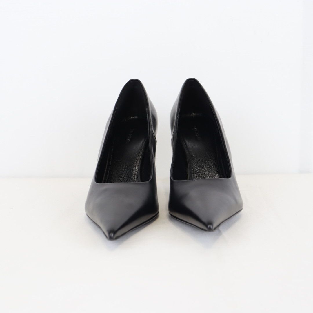 Balenciaga o1rshd1 Soft Calfskin Blade Pump H90 in Black Size US 6 / IT 36 - 6 Thumbnail