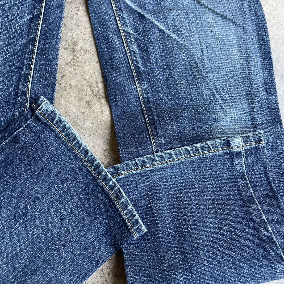 Wrangler 🔥Vintage Wrangler WM0383 Stoned Washed Ripped Denim Jeans Size US 29 - 7 Thumbnail