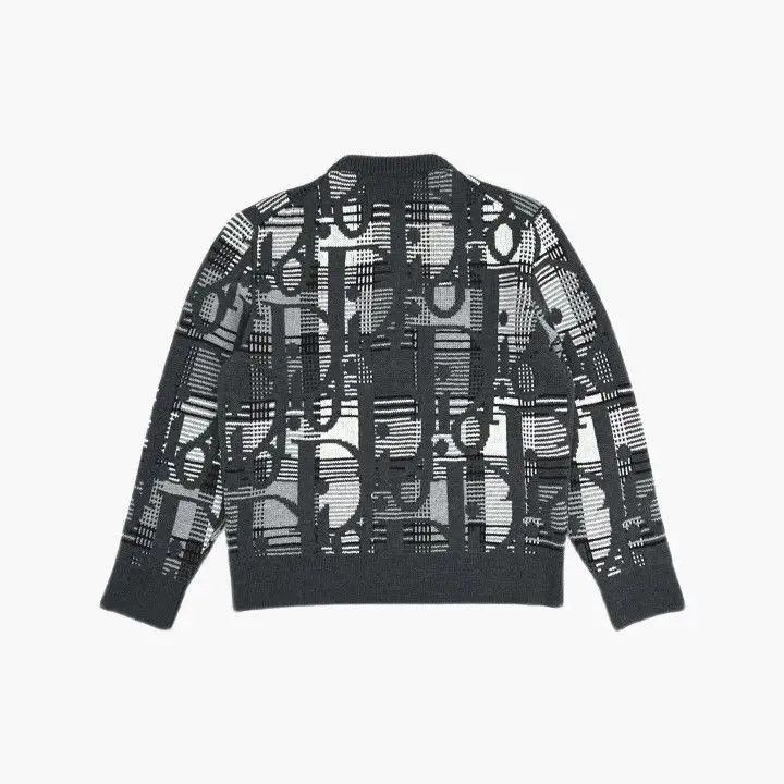 Dior o1flszh0925 Wool Sweater in Black/White Size US M / EU 48-50 / 2 - 2 Thumbnail