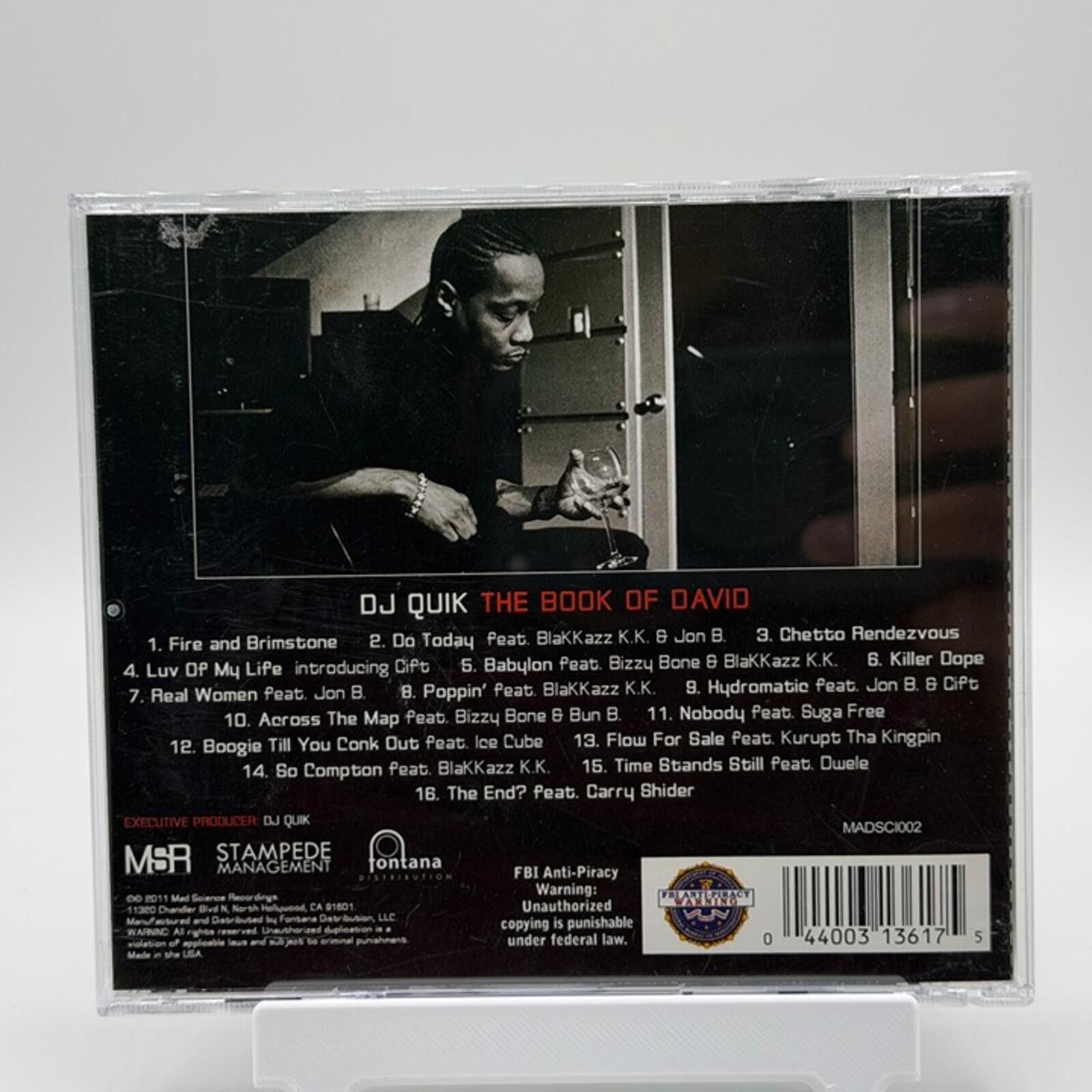 Other DJ Quik - The Book Of David (2011) - Audio CD - Hip Hop Size ONE SIZE - 2 Thumbnail