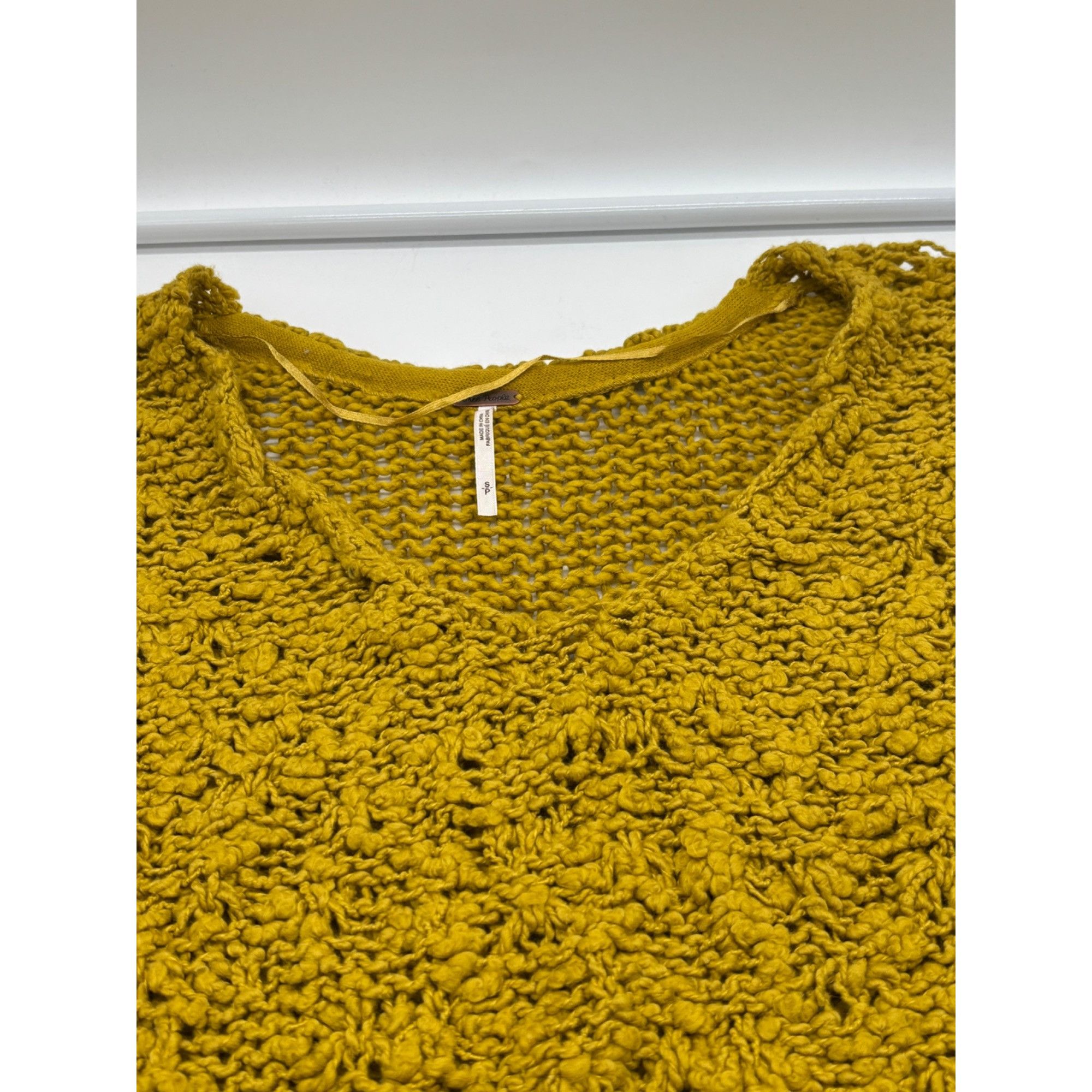 Free People Free People Sunday Shore Pullover Sweater, Gold Show, Size S Size S / US 4 / IT 40 - 11 Thumbnail