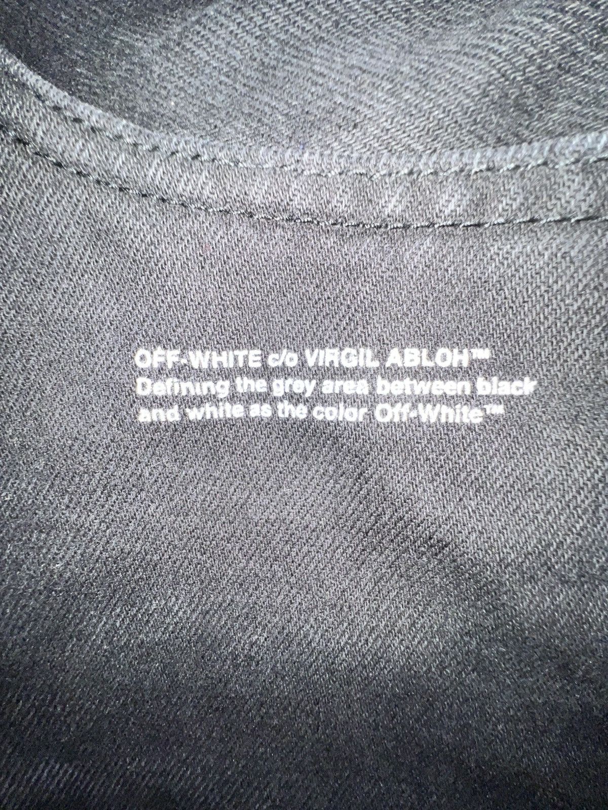 Off-White Off-White Denim Program Jeans Size US 31 - 3 Thumbnail