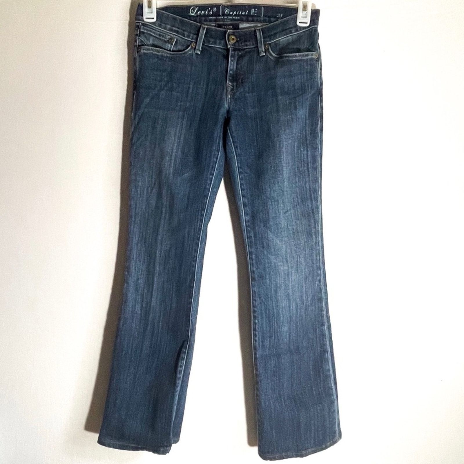 Levi's Vintage Levi's Capital E jeans bootcut low rise ' Swank ' 28 Size 28" / US 6 / IT 42 - 1 Thumbnail