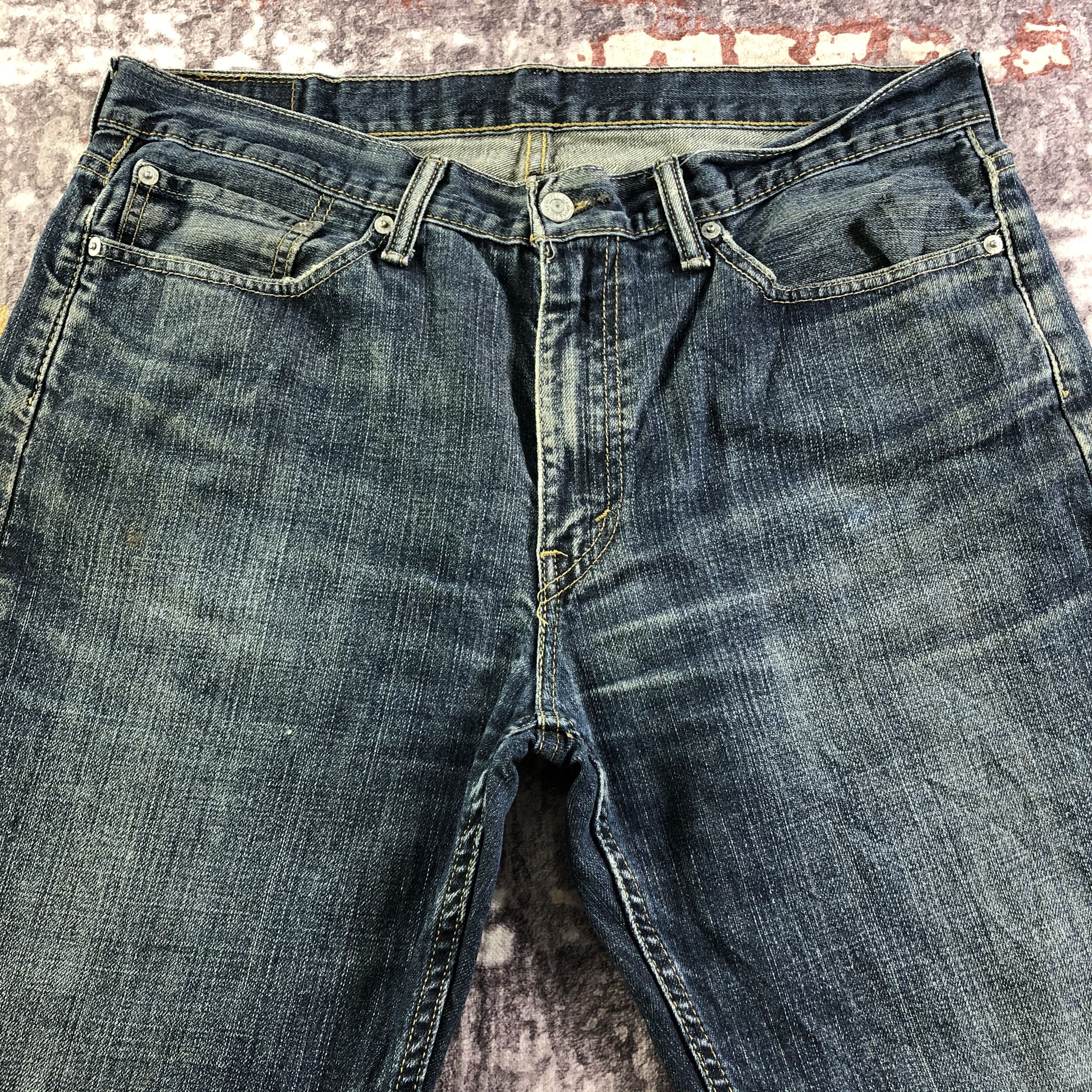 Levi's × Vintage Vintage Blue Wash Levis 514 Jeans-JM3375 Size US 37 - 3 Thumbnail